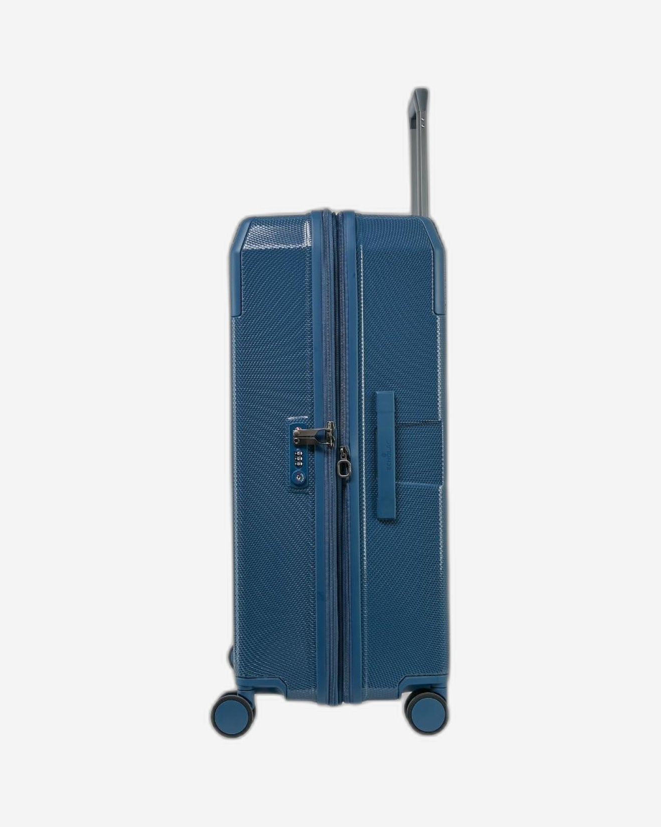 مجموعة حقائب سفر إيكولاك لوجيك هاردكيس بعجلات مزدوجة قابلة للتوسيع من 3 قطع بأبعاد 53+64+74 سم