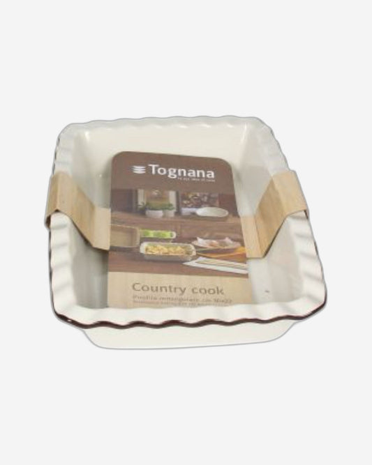 طبق تونانا مستطيل الشكل، ٣٣×٢٣ سم، ارتفاع ٦.٢ سم