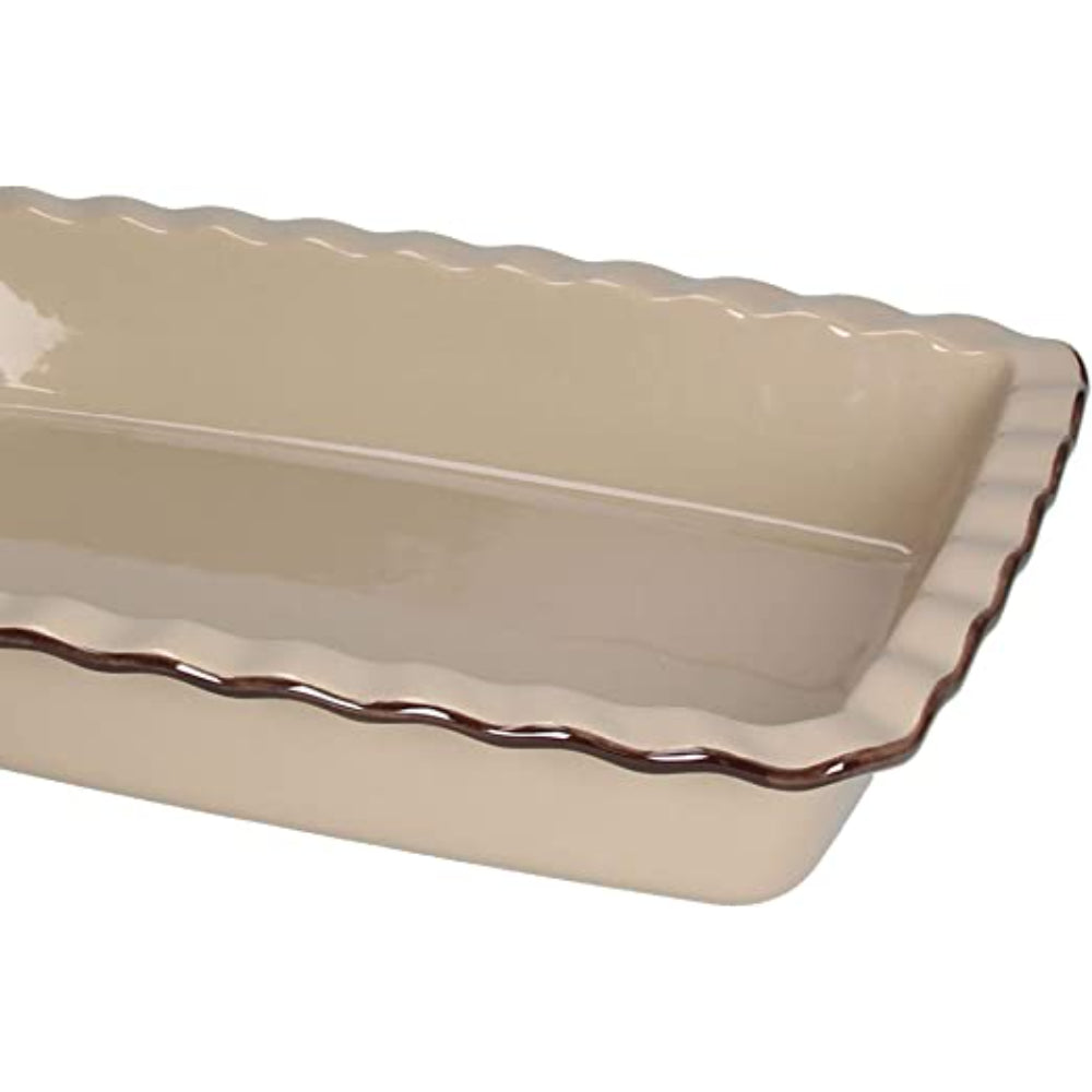 طبق تونانا مستطيل الشكل، ٣٣×٢٣ سم، ارتفاع ٦.٢ سم