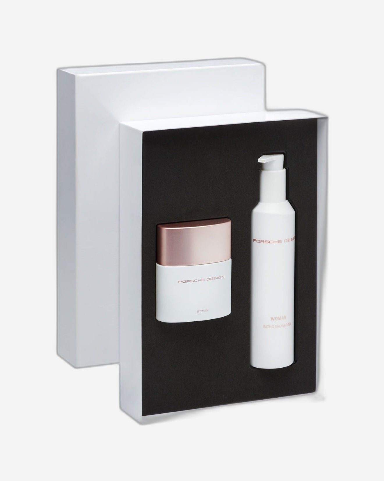 مجموعة بورش ديزاين للنساء ساتين (أو دو بارفان 50 مل + عطر 200 مل)