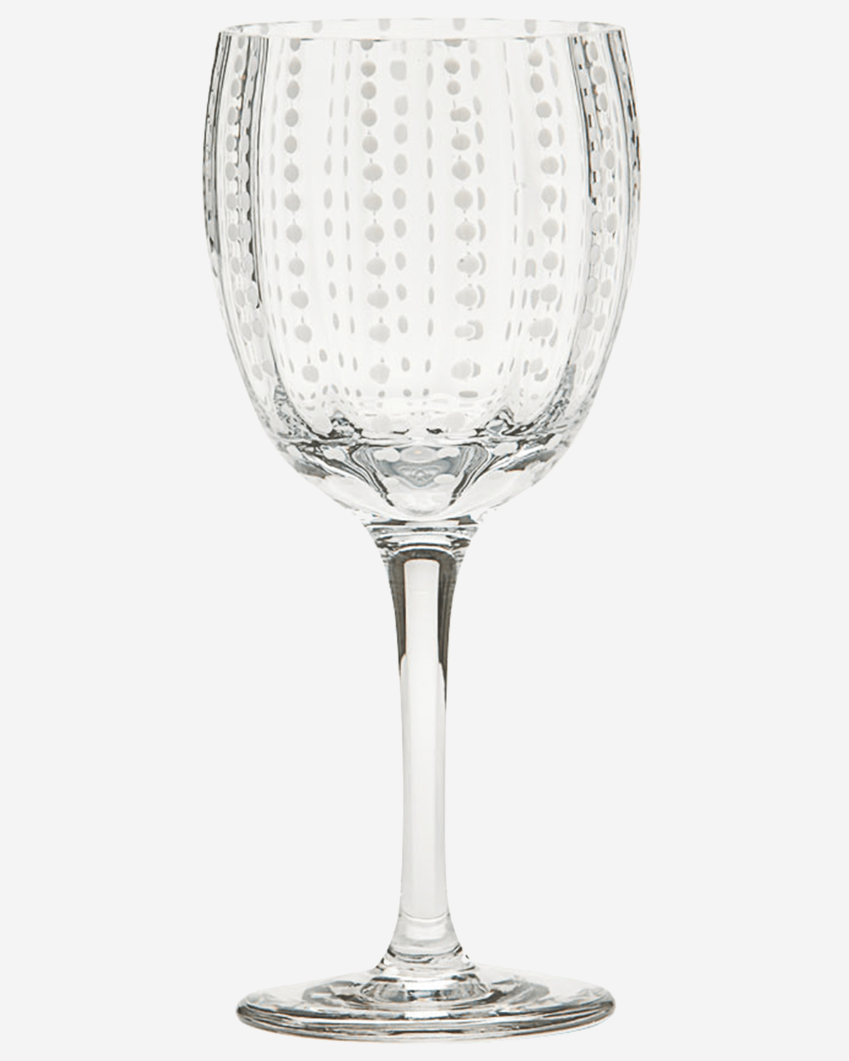 Perle Goblet Clear Set 2