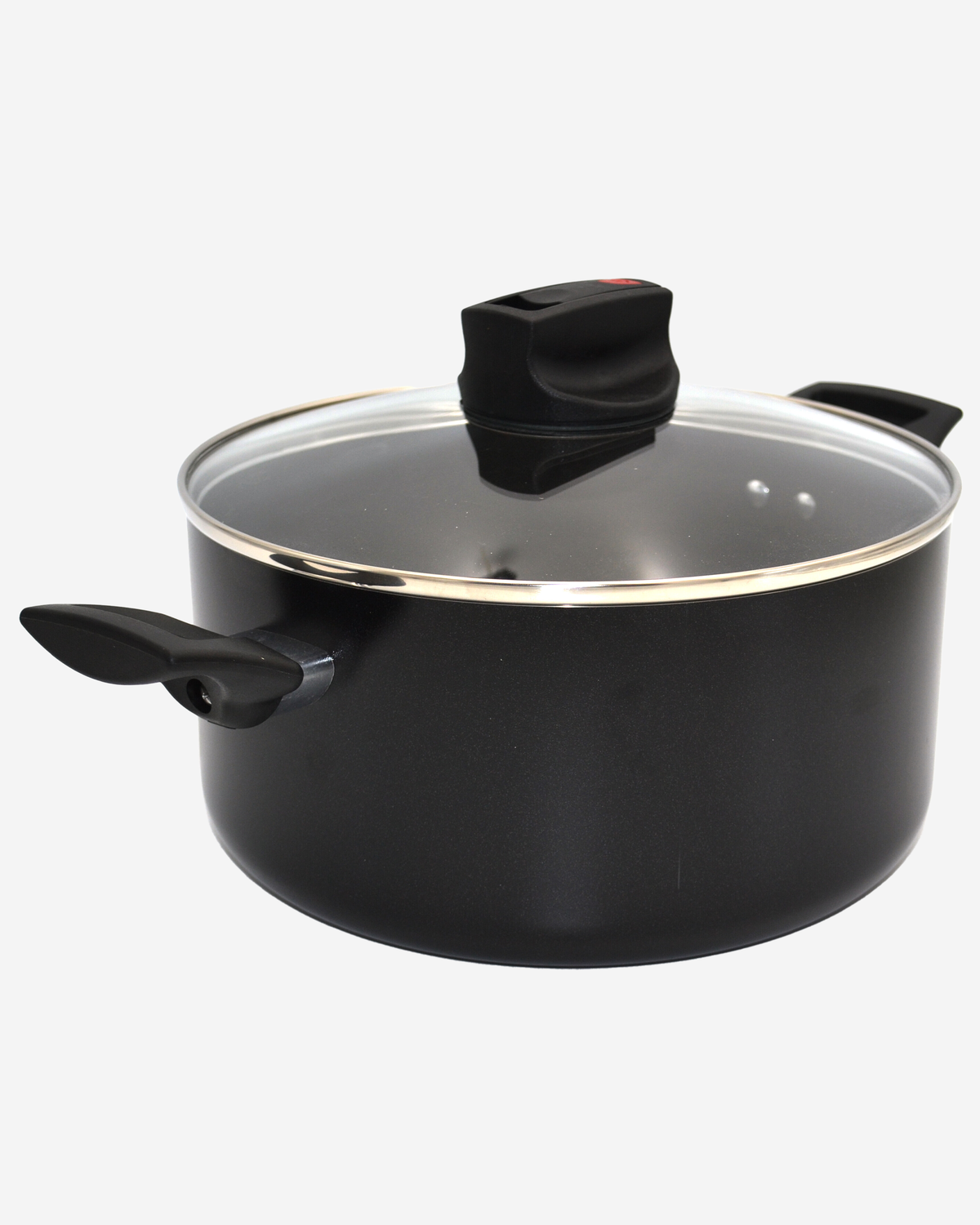 Prestige Safecook Stockpot 30cm Black Covered