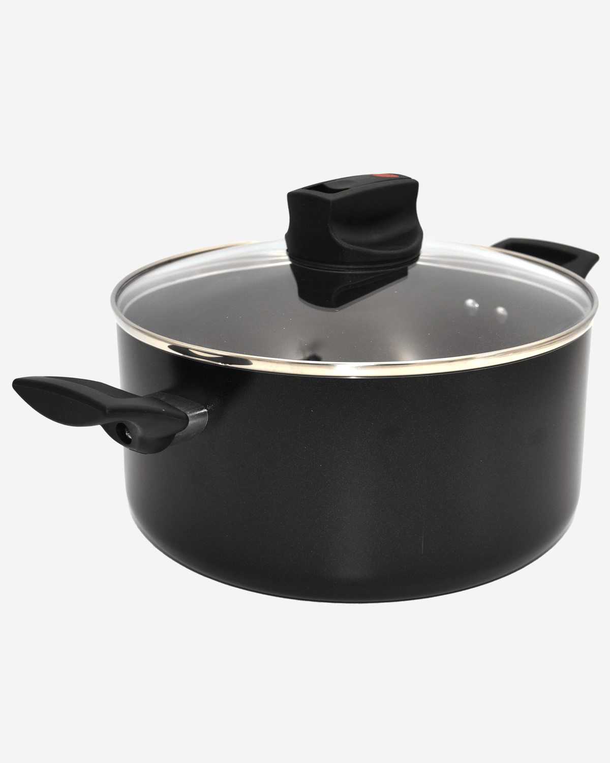 Prestige Safecook Stockpot 30cm Black Covered