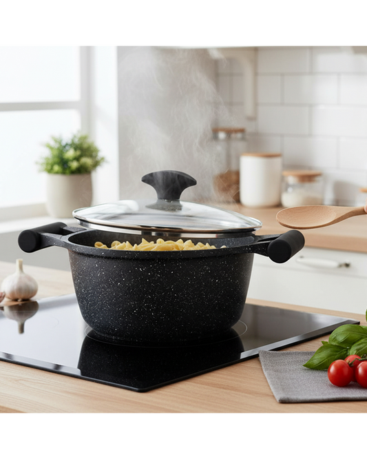 طقم جرانيت بريستيج أخضر مكون من 12 قطعة