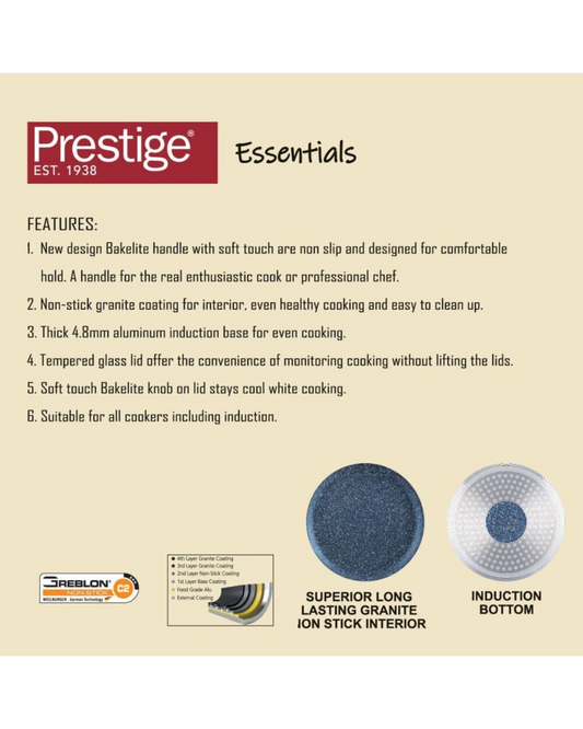 طقم جرانيت بريستيج أخضر مكون من 12 قطعة