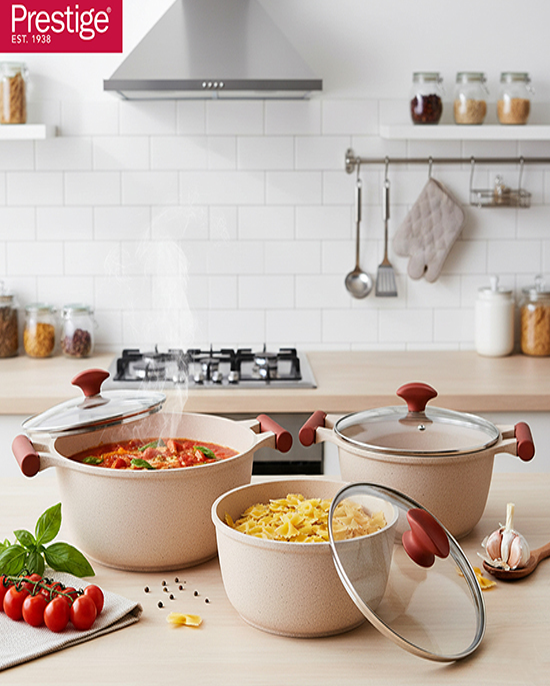 طقم جرانيت بريستيج 6 قطع أخضر