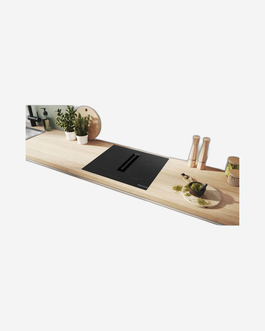 موقد بوش المدمج بالحث الحراري من السلسلة 4 مع تهوية مدمجة 60 سم - PVS601B16E أسود