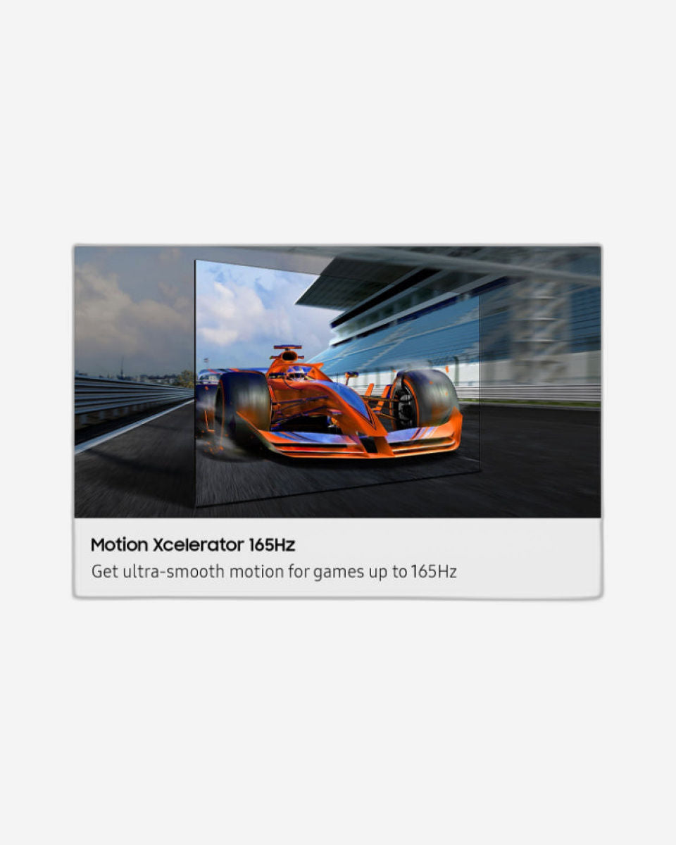 تلفزيون سامسونج الذكي OLED S95F 4K مقاس 65 بوصة - معالج HDR Pro AI بتردد 165 هرتز، أسود (QA65S95FAUXZN)