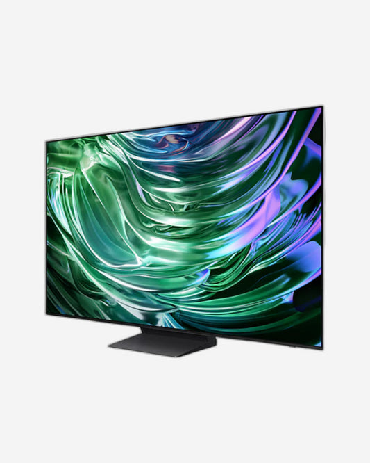 تلفزيون سامسونج الذكي OLED بدقة 4K مقاس 77 بوصة - QA77S90FAEXZN | شاشة OLED، تقنية الذكاء الاصطناعي، صوت Dolby Atmos غامر