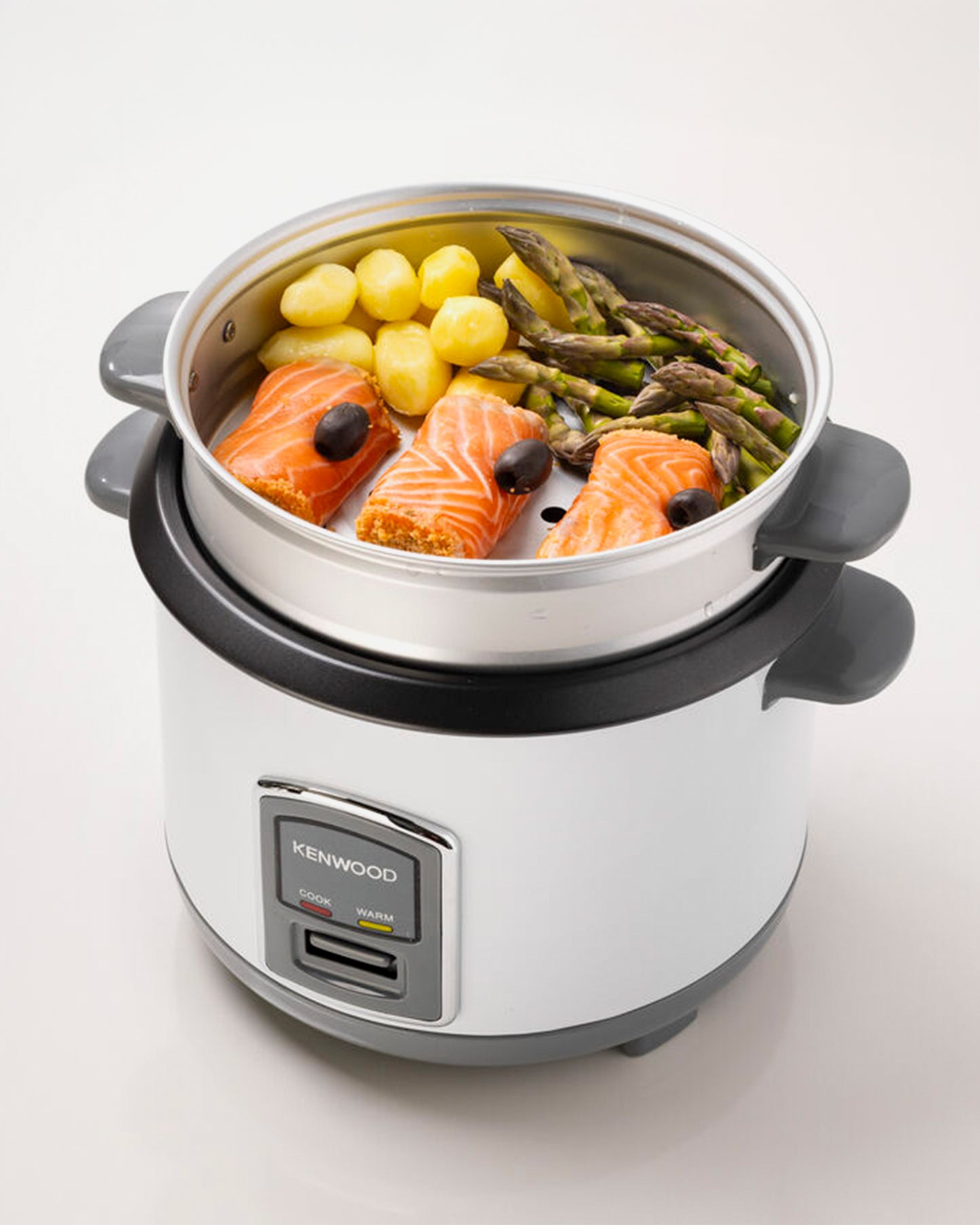 Kenwood 2-In-1 Rice Cooker White