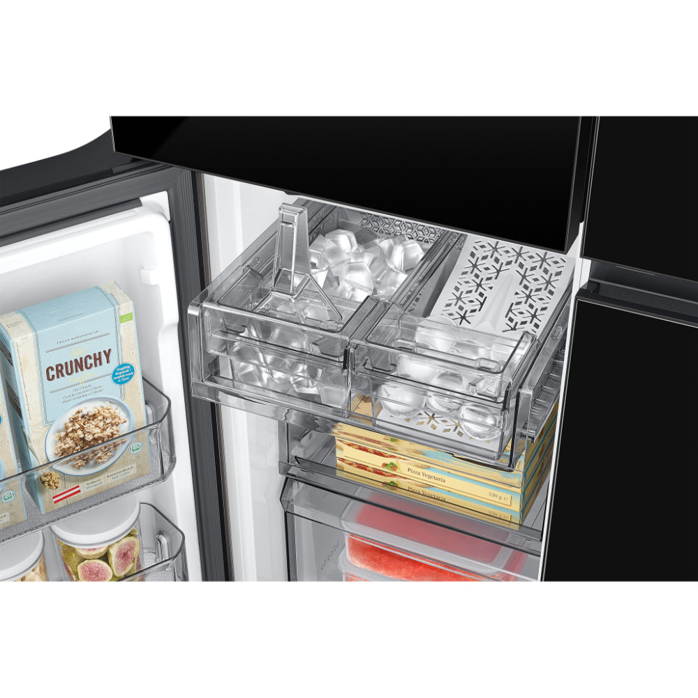 ثلاجة سامسونج ببابين فرنسيين سعة 548 لترًا