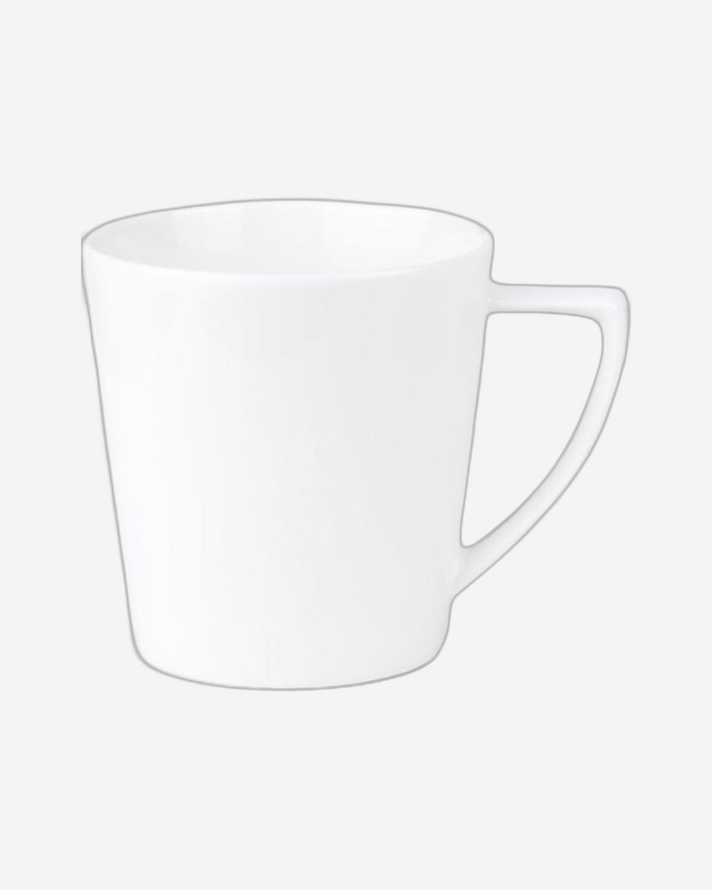 طقم عشاء آدن من الخزف الصيني من كويزين آرت، مناسب لجميع الوجبات - أبيض، ١٦ قطعة | ٤ أطباق عشاء (القطر ٢٥.٣ سم)، ٤ أطباق جانبية، ٤ أوعية (القطر ١٤.٥ سم × الارتفاع ١.٨ سم)، ٤ أكواب | أطباق أنيقة لتناول الطعام اليومي