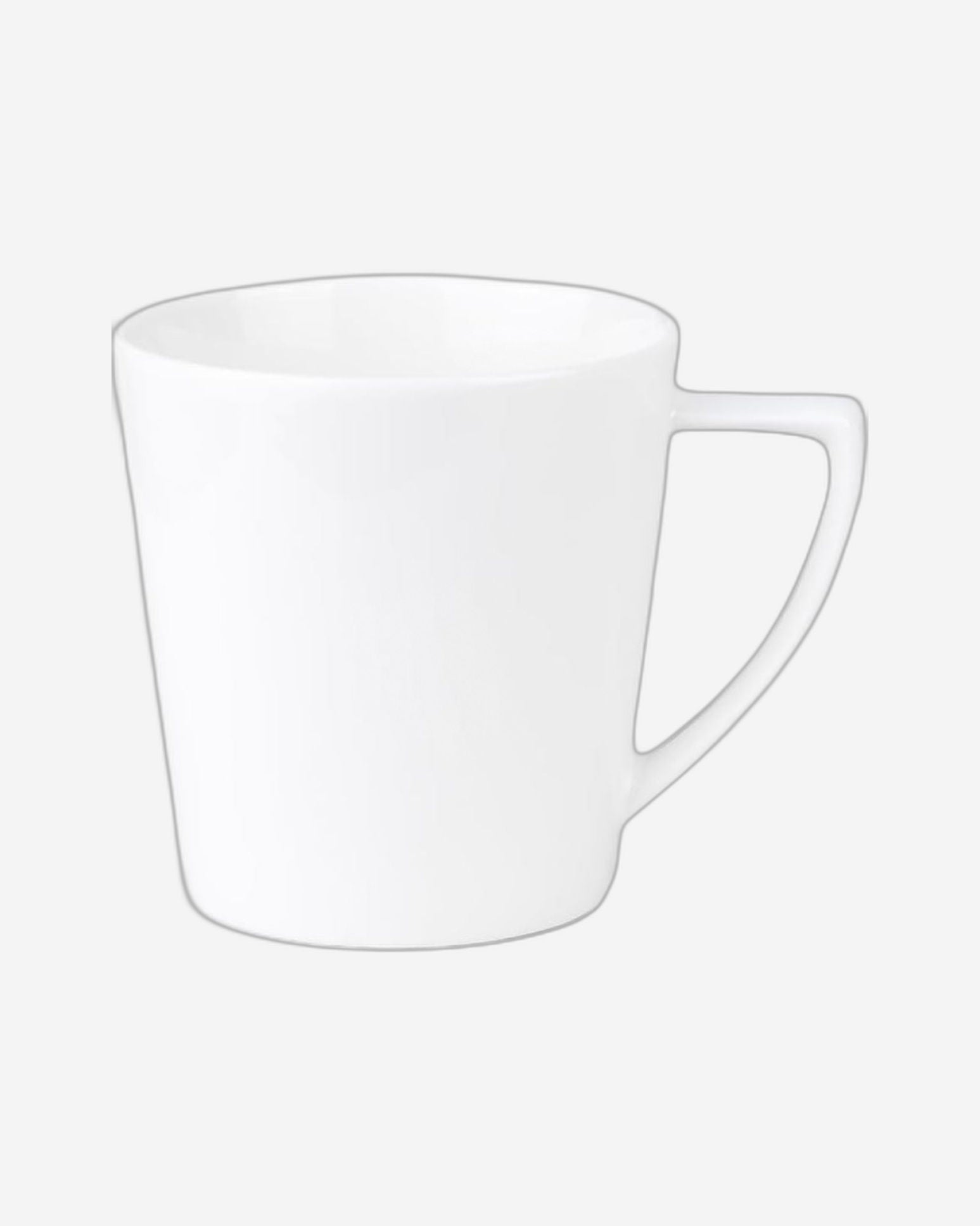 طقم عشاء آدن من الخزف الصيني من كويزين آرت، مناسب لجميع الوجبات - أبيض، ١٦ قطعة | ٤ أطباق عشاء (القطر ٢٥.٣ سم)، ٤ أطباق جانبية، ٤ أوعية (القطر ١٤.٥ سم × الارتفاع ١.٨ سم)، ٤ أكواب | أطباق أنيقة لتناول الطعام اليومي