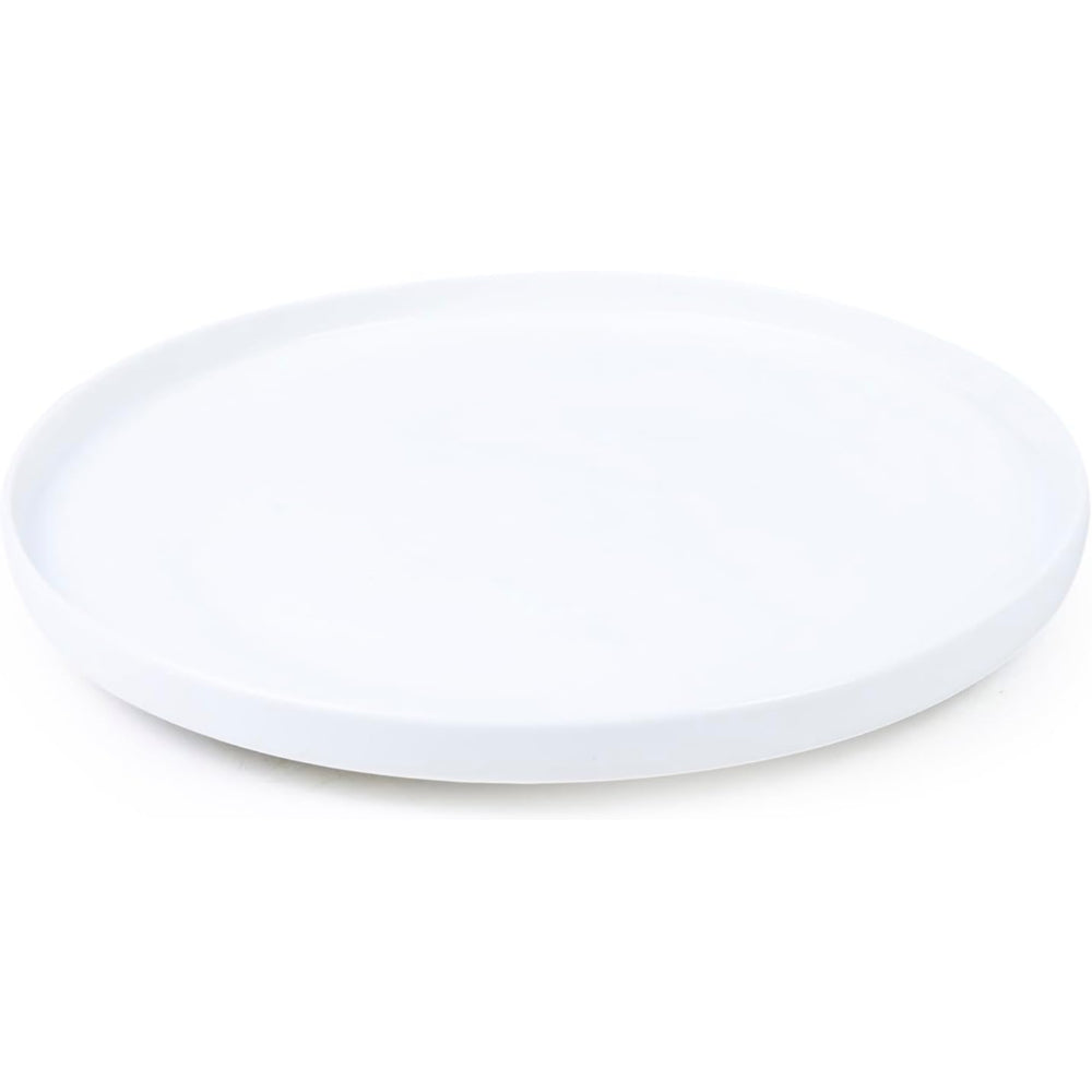 طقم عشاء بيلا بون تشاينا من كويزين آرت لكل وجبة - 18 قطعة | 6 أطباق عشاء (القطر 26.4 سم) 6 أطباق جانبية، 6 أوعية (القطر 13.3 × الارتفاع 4.7 سم) أبيض | أطباق أنيقة لتناول الطعام اليومي والمناسبات الخاصة