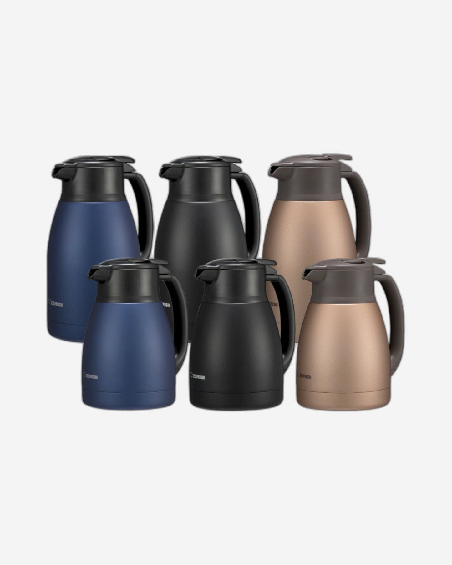 وعاء زوجيروشي هاندي بوت سعة 1.5 لتر، لون أسود مطفي