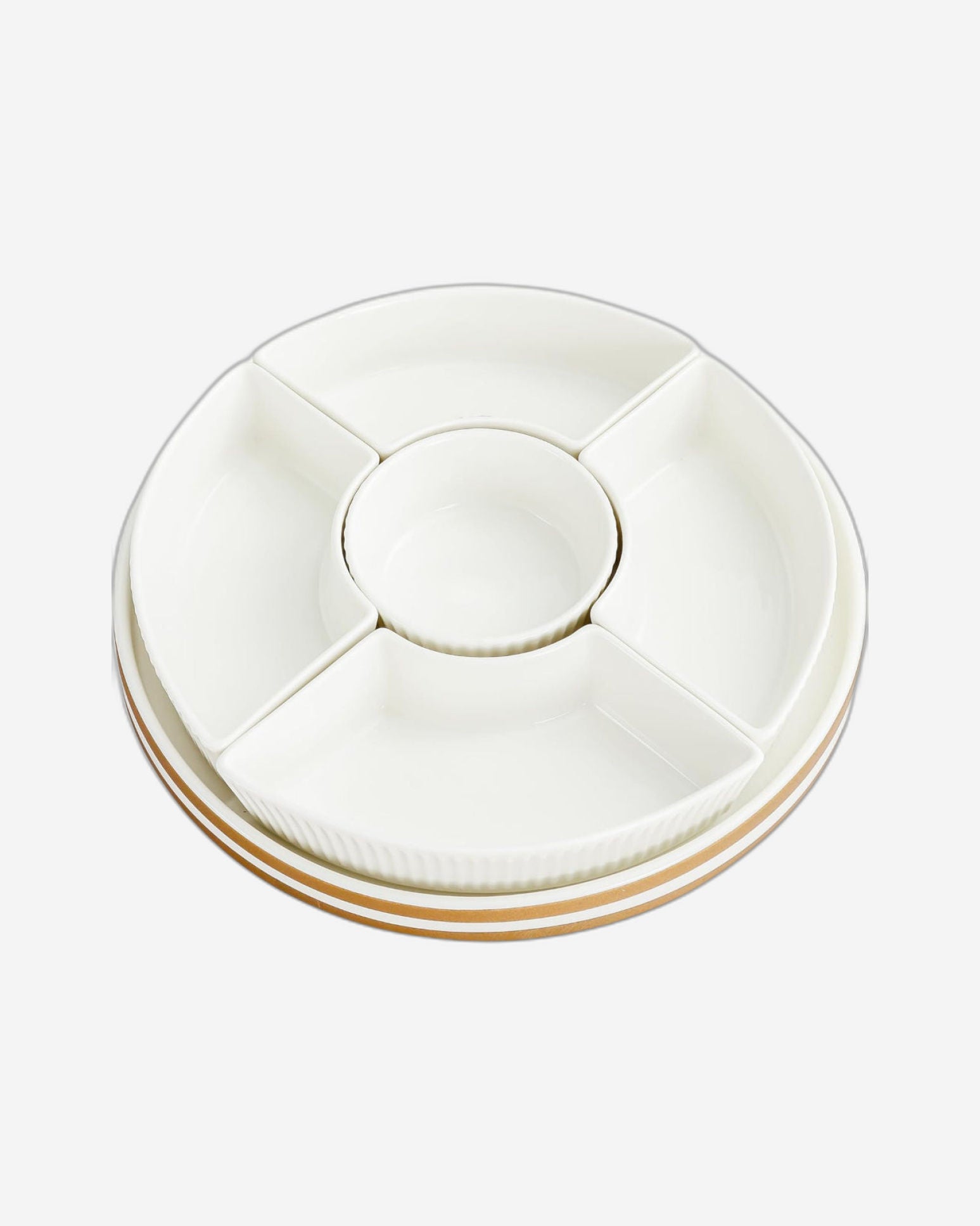 طقم تقديم من البورسلين