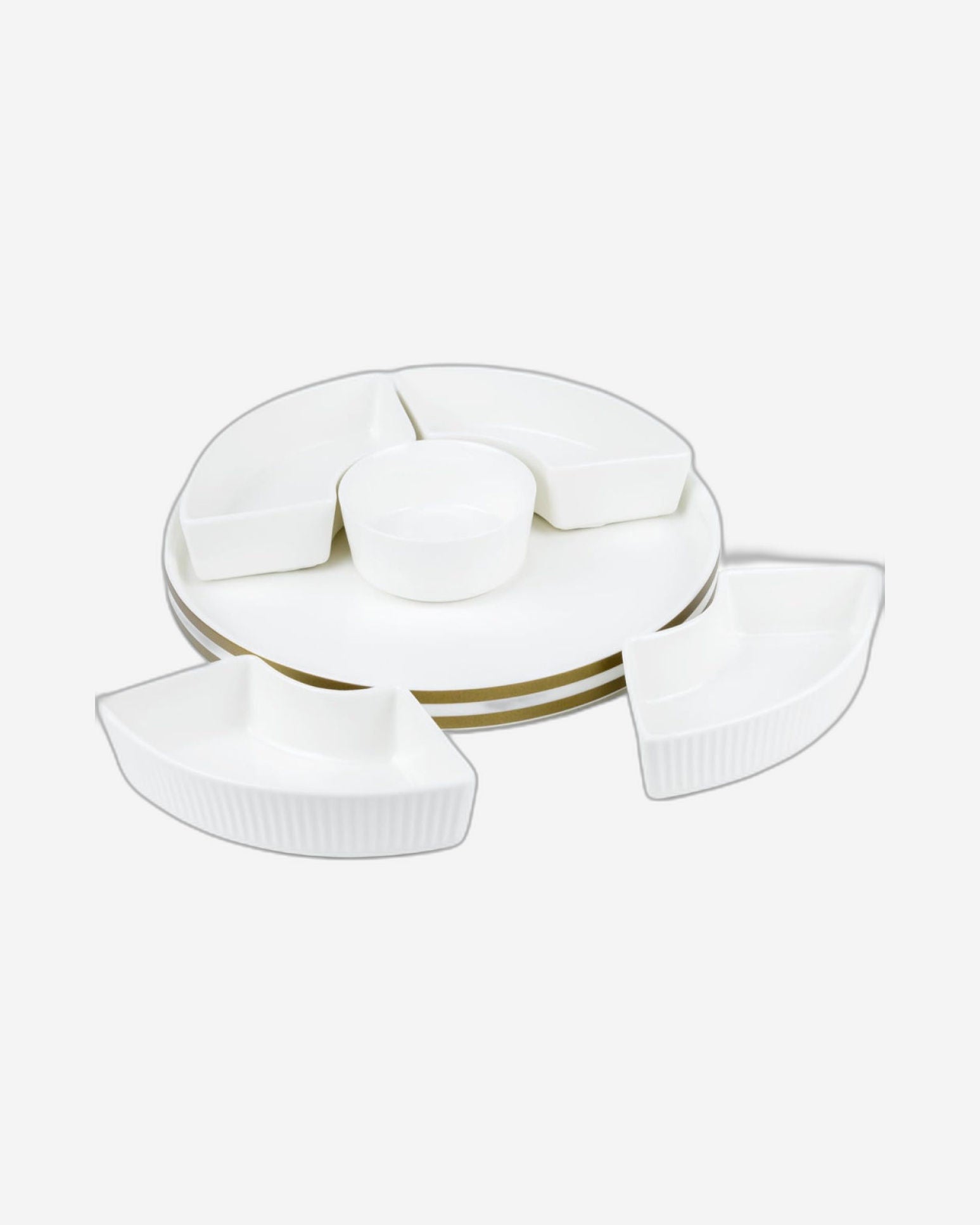 طقم تقديم من البورسلين