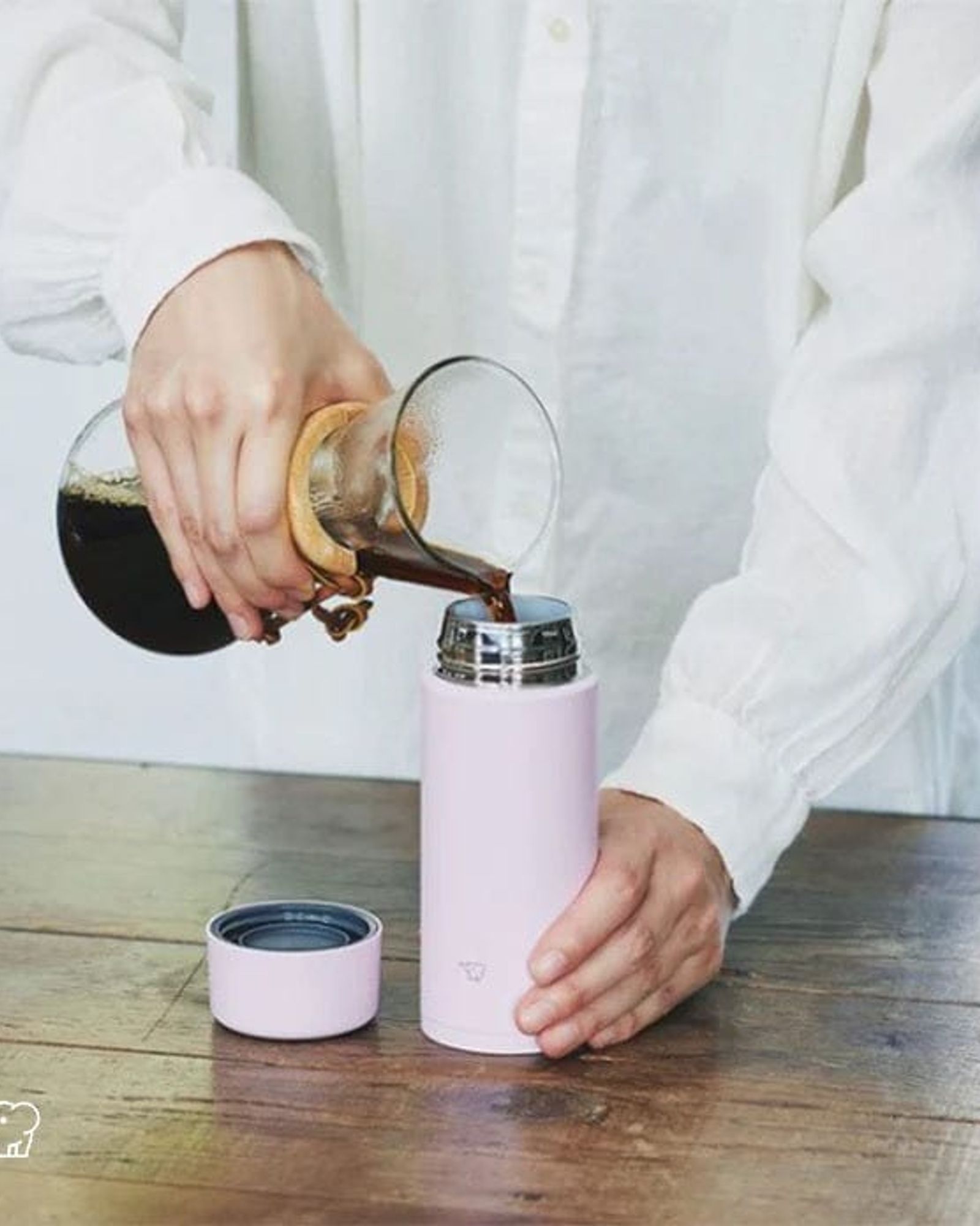 زجاجة مفرغة من الفولاذ المقاوم للصدأ من زوجيروشي، سعة 0.48 لتر - لون أوركيد باهت