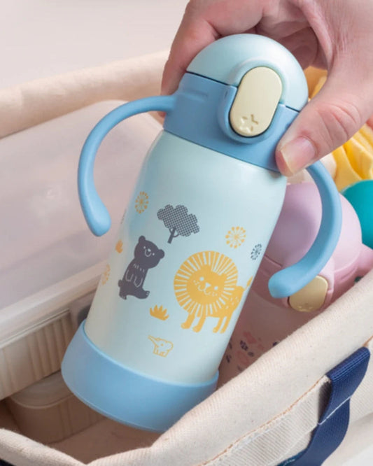 زجاجة زوجيروشي مفرغة من الهواء سعة 0.32 لتر، لون أزرق