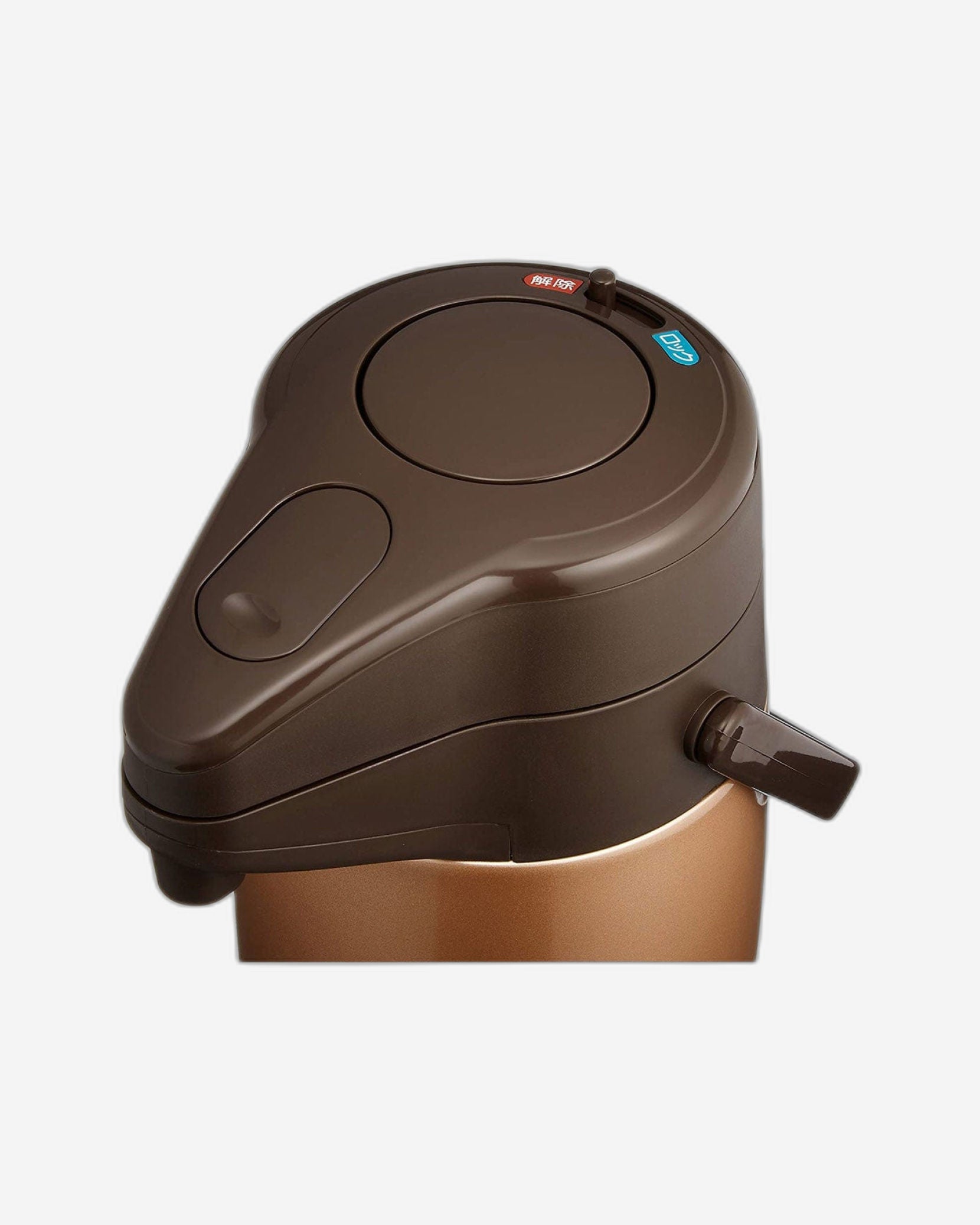 موزع مشروبات من الفولاذ المقاوم للصدأ من زويجروشي إيربوت، سعة 2-2 لتر، بيج ذهبي