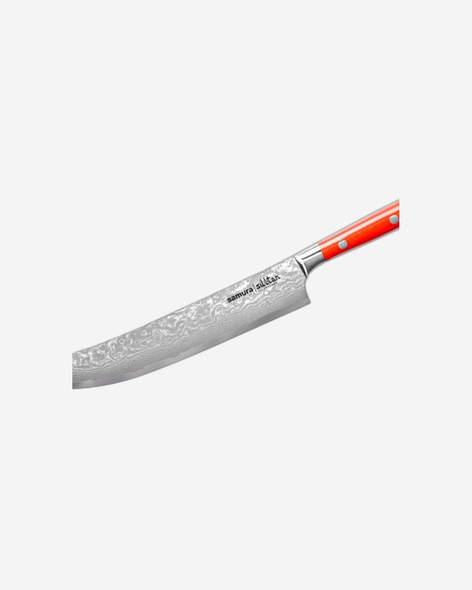 قطاعة سامورا سلطان بيشاك طويلة 8 3"-210 ملم، أحمر SU 0045DBR