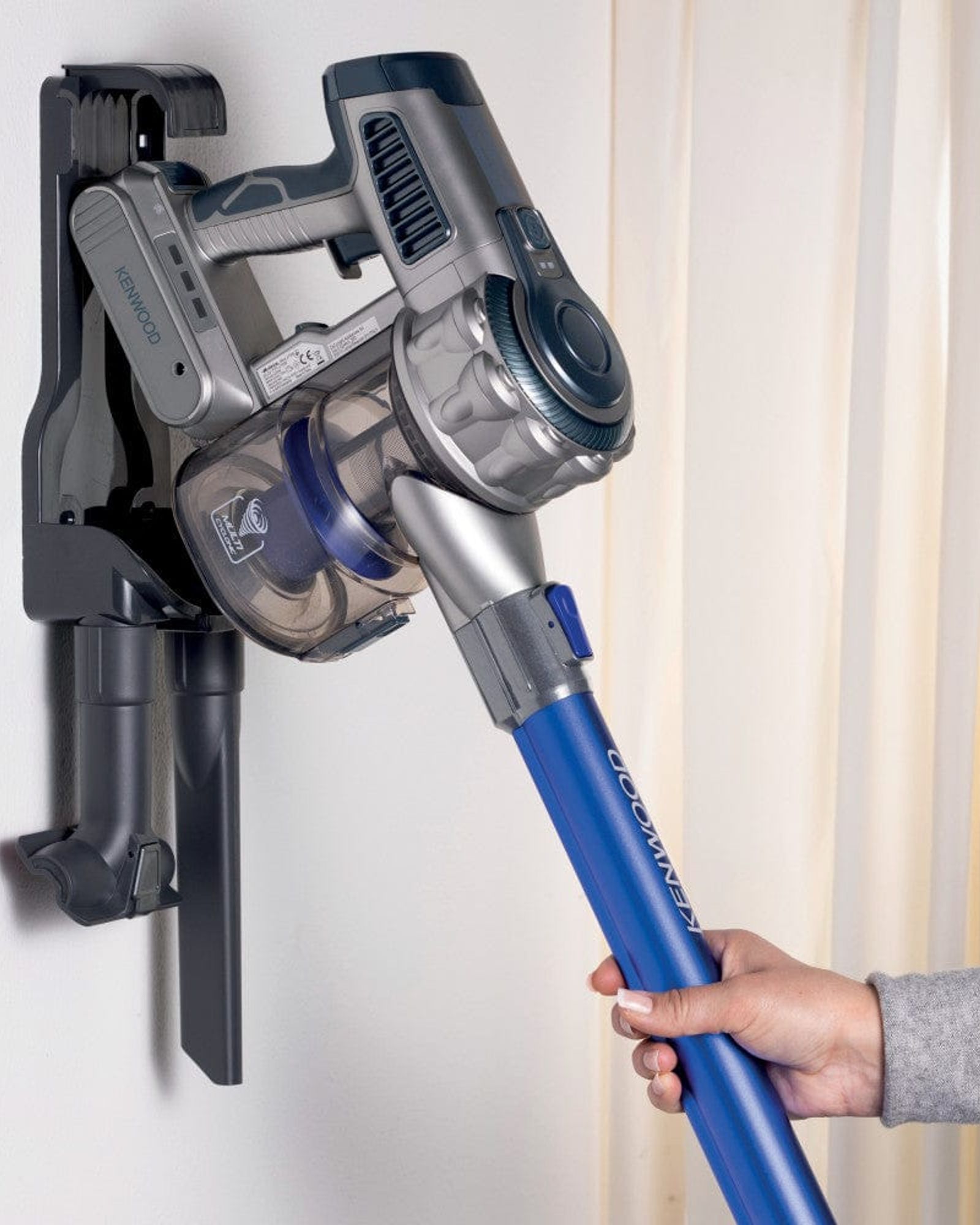 مكنسة كهربائية لاسلكية 2 في 1 من كينوود