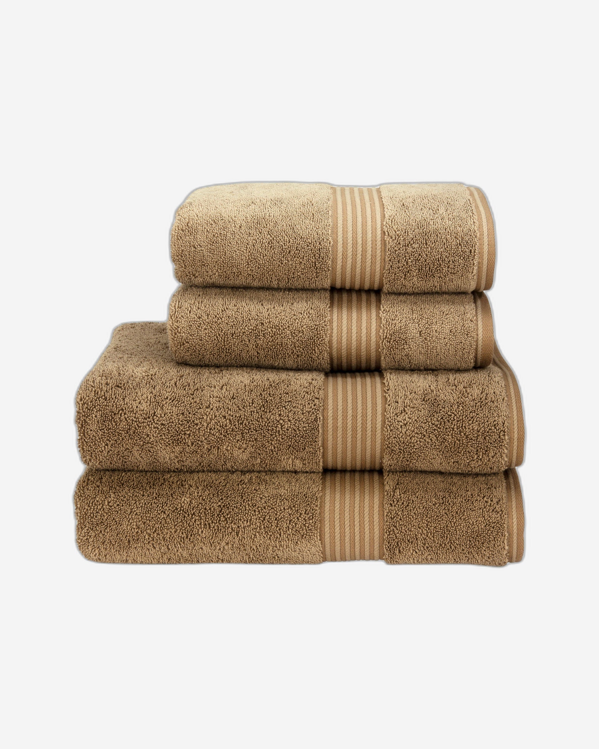 مجموعة مناشف وسجادات الاستحمام "سوبريم" من كريستي بلون موكا