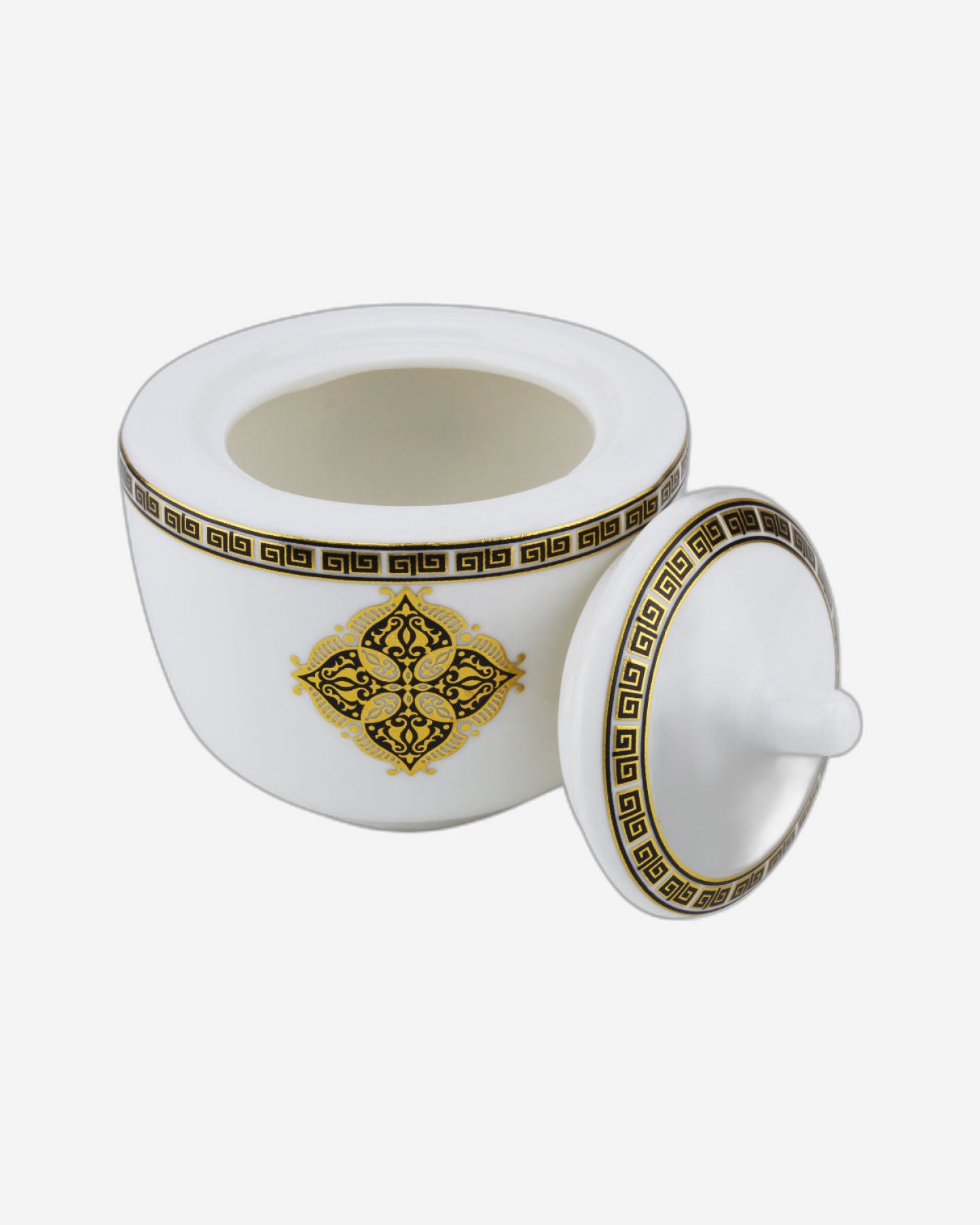 وعاء سكر صيني عظمي ضحل مع ملعقة، وعاء سكر أنيق من البورسلين للشاي والقهوة والمشروبات الساخنة