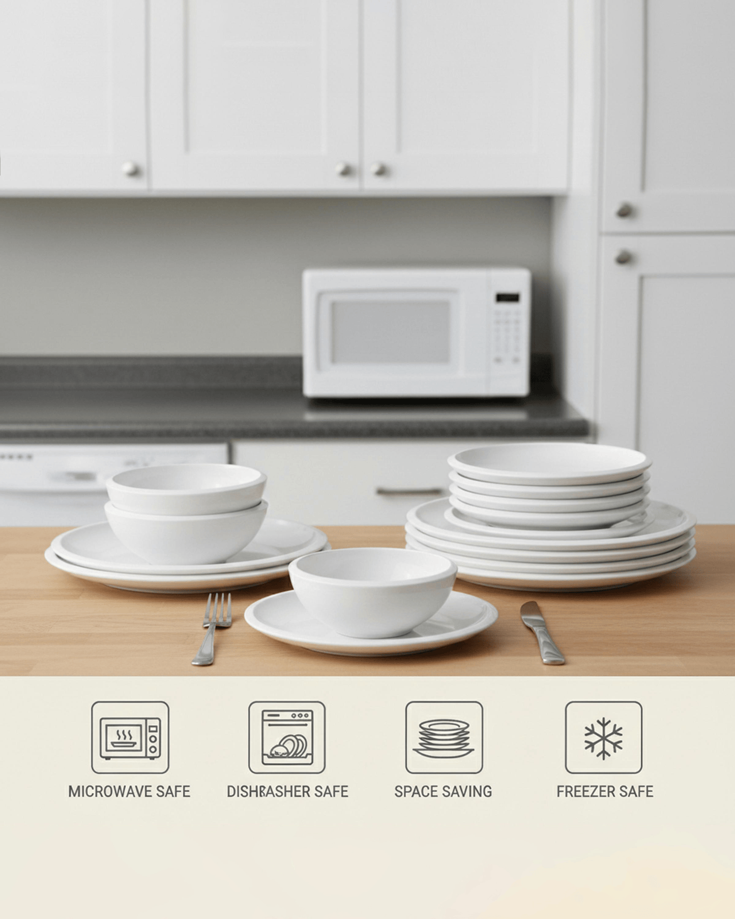 Cuisine Art WREN Dinnerware Set 18 pcs