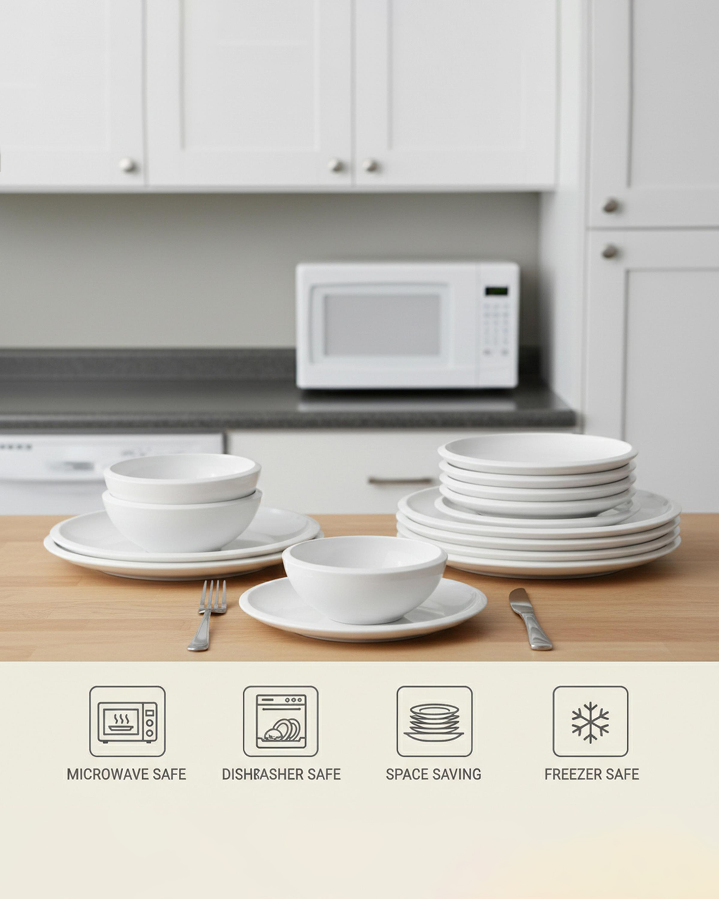 Cuisine Art WREN Dinnerware Set 18 pcs