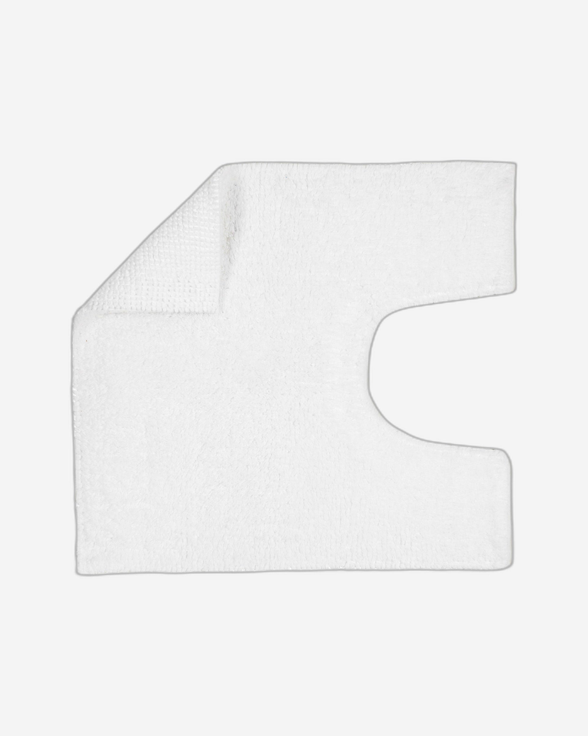 سجادة حمام كريستي "قابلة للعكس" باللون اللوزي (الكريمي)