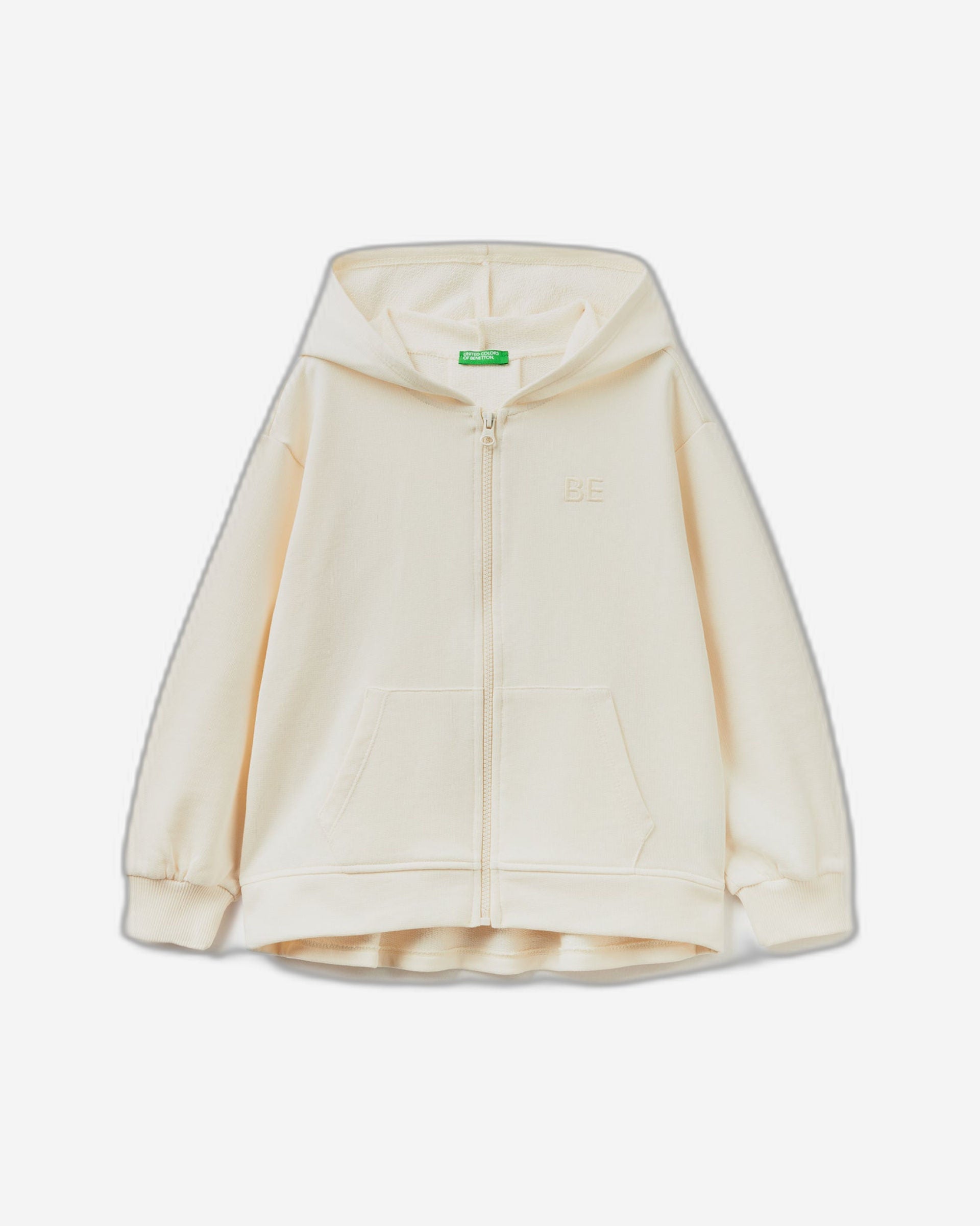 سويت شيرت بسحاب مع تطريز