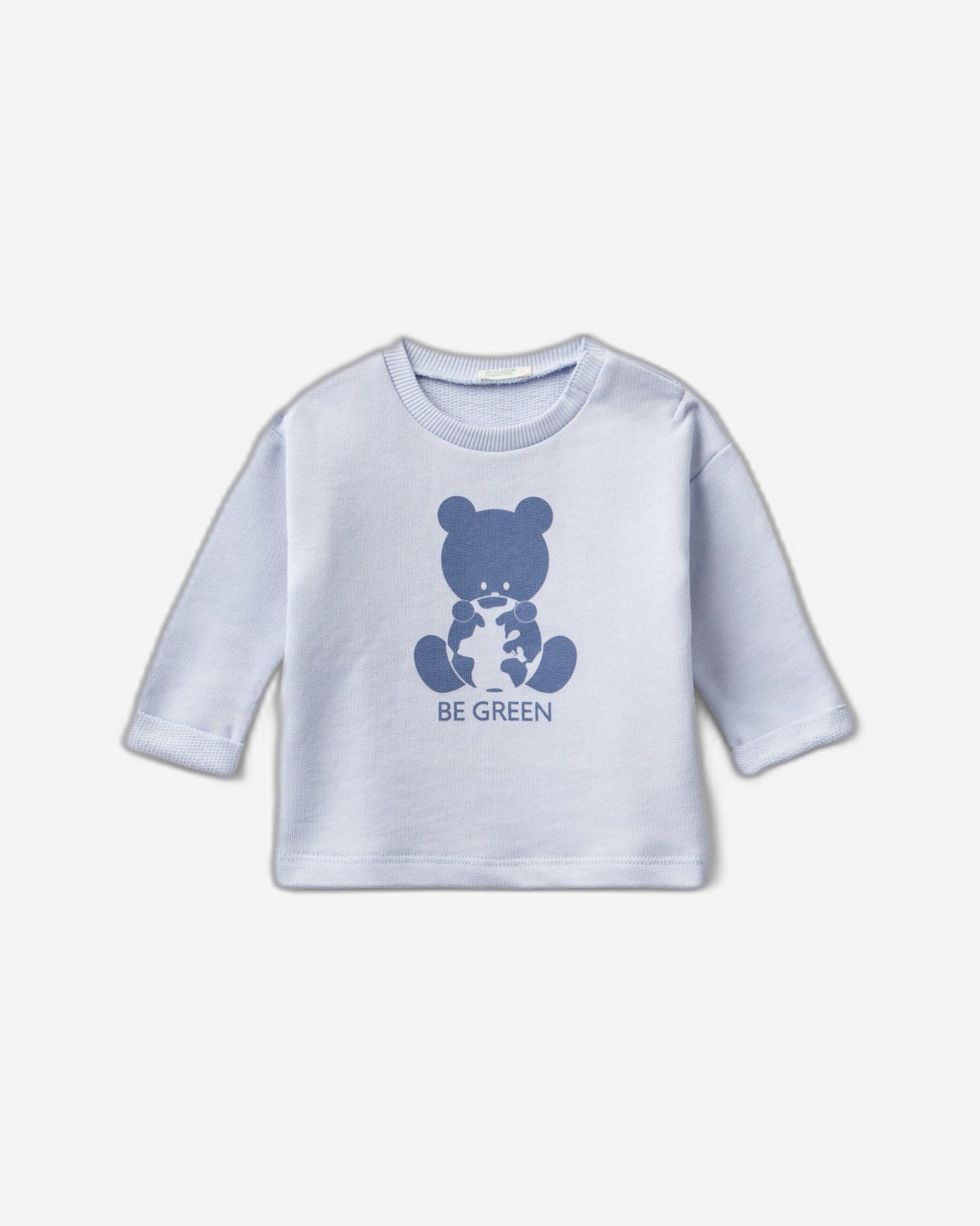 سويت شيرت من القطن العضوي مع طباعة