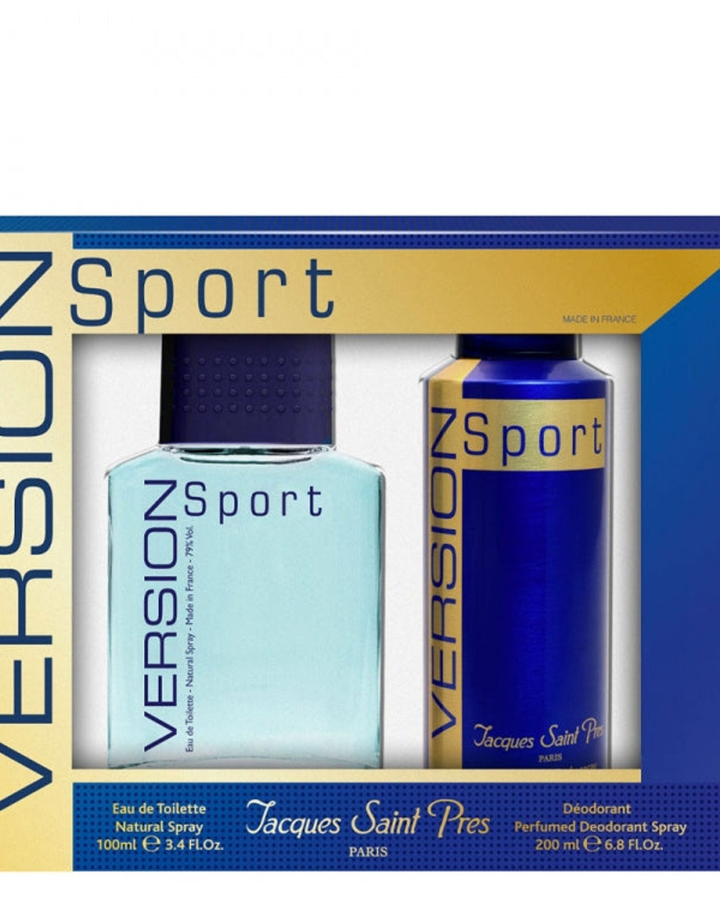 أولريك دي فارنز سبورت كوفريت (عطر تواليت 100 مل + مزيل عرق معطر 200 مل)