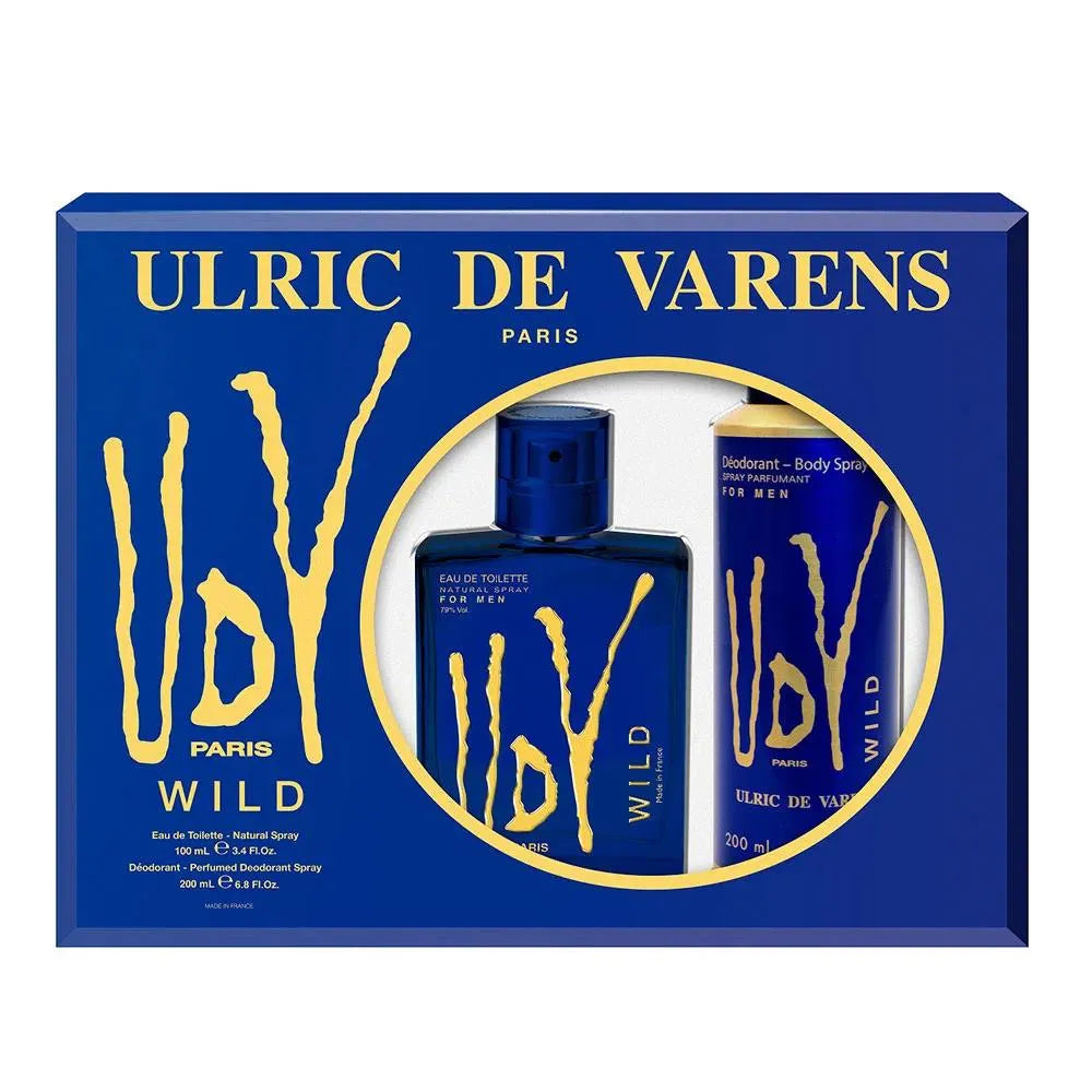 Ulric De Varens Coffret Wild (EDT 100ml + Perfumed Deodorant 200ml)
