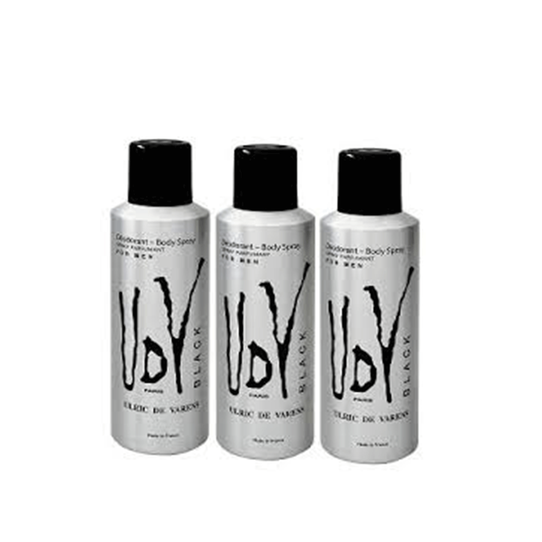 Ulric De Varens Black Deodorant Set 200ml