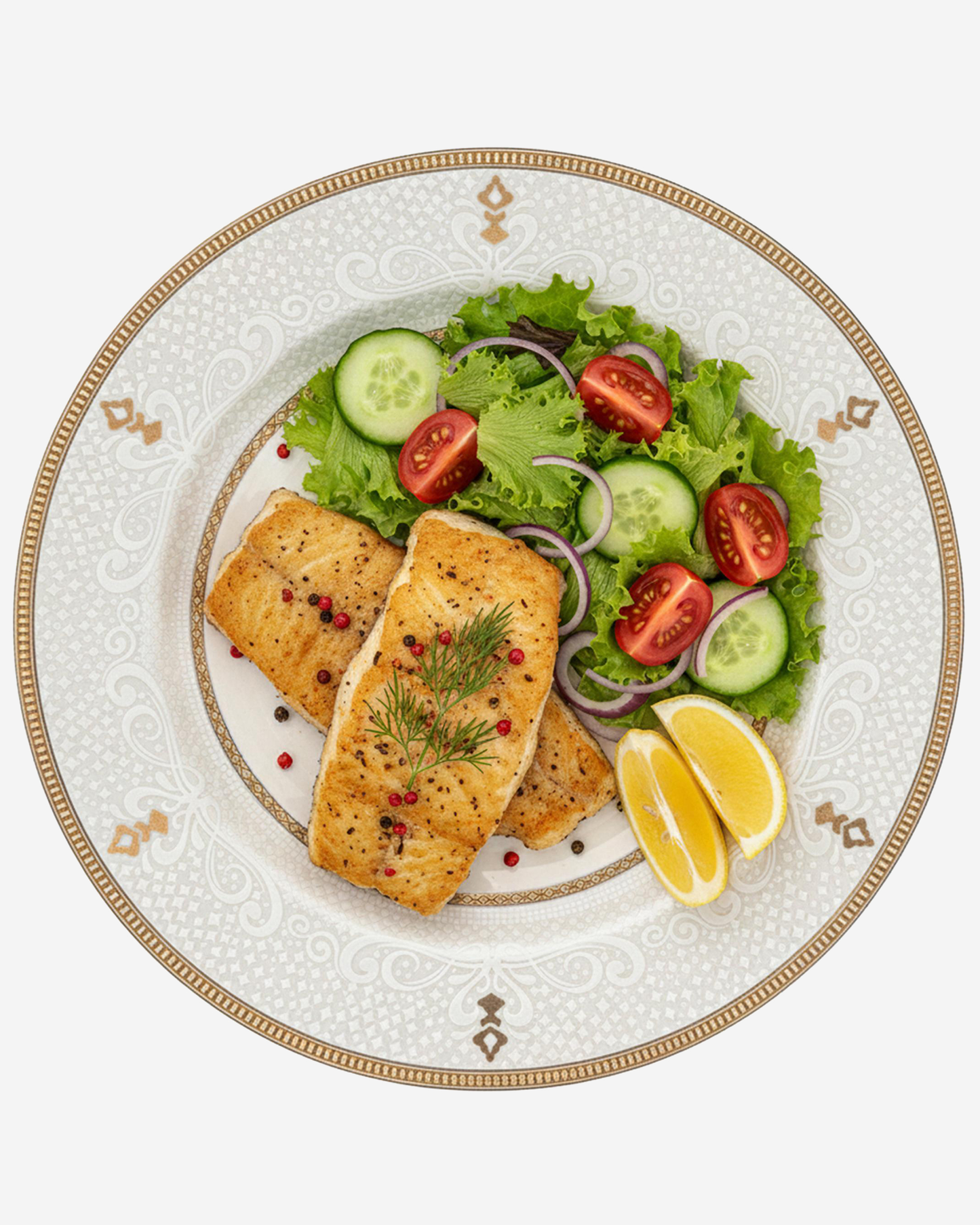 Shallow ZAYA Dinner Plate 26.7 cm Elegant White