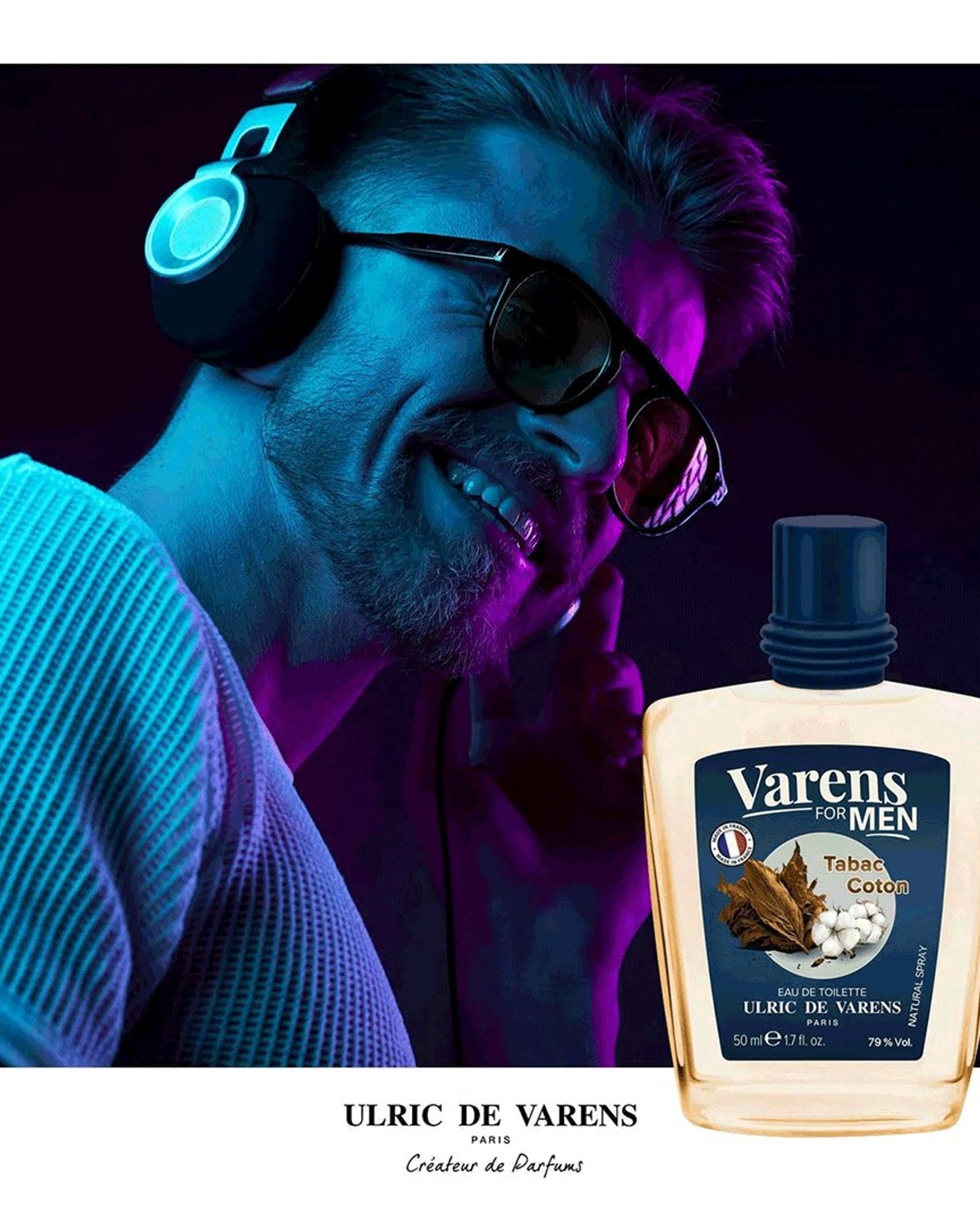 أولريك دي فارنز للرجال تاباك كوتون أو دي تواليت، 100 مل