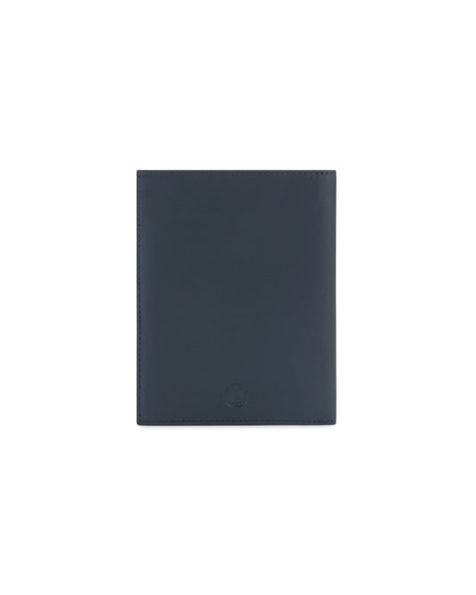 Cross Soft Grain Leather 9Cc Passport Travel Wallet - Navy Blue