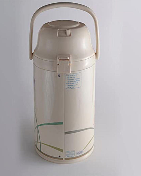 وعاء مشروبات زجاجي مبطن من زوجيروشي، سعة 3 لتر، لون زهرة السيمفونية