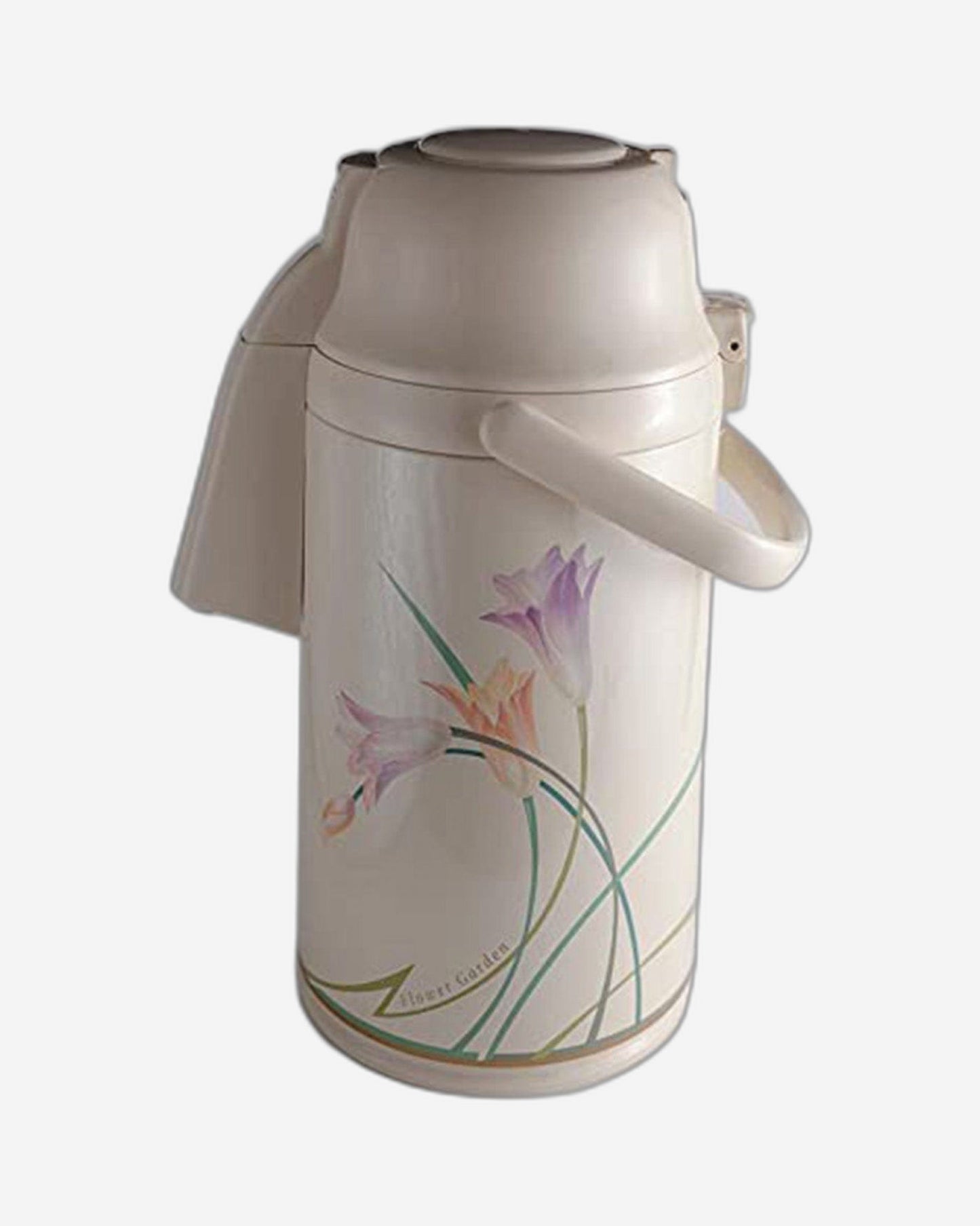 موزع مشروبات زوجيروشي سعة 3 لترات بتصميم زهرة سيمفوني، مبطن بالزجاج، مع وعاء هواء