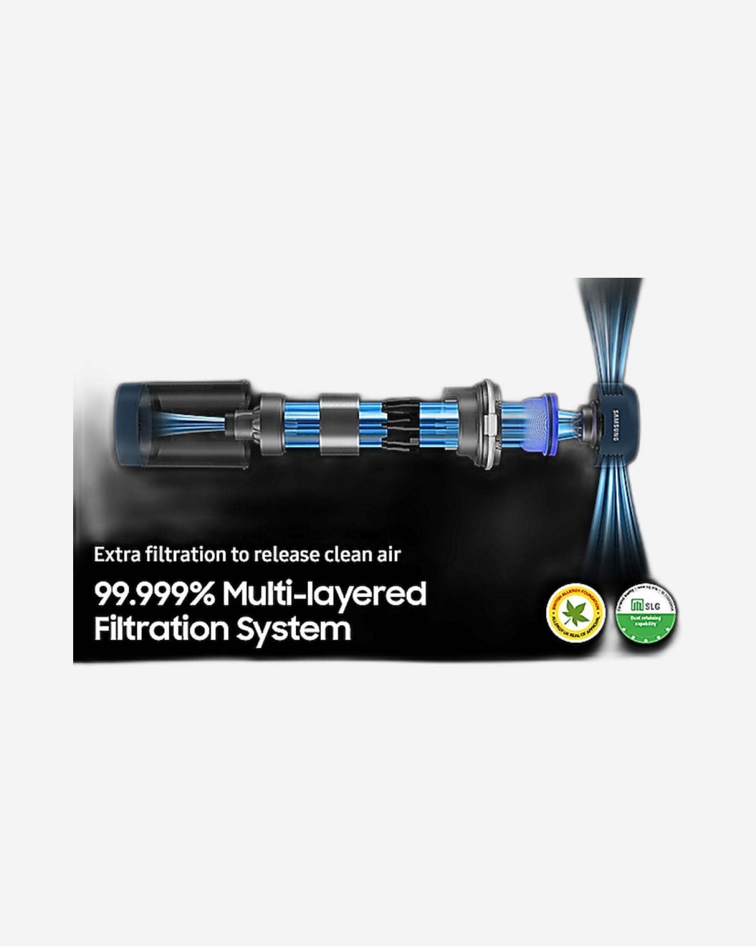 مكنسة كهربائية بتصميم عصا من سامسونج جيت ون