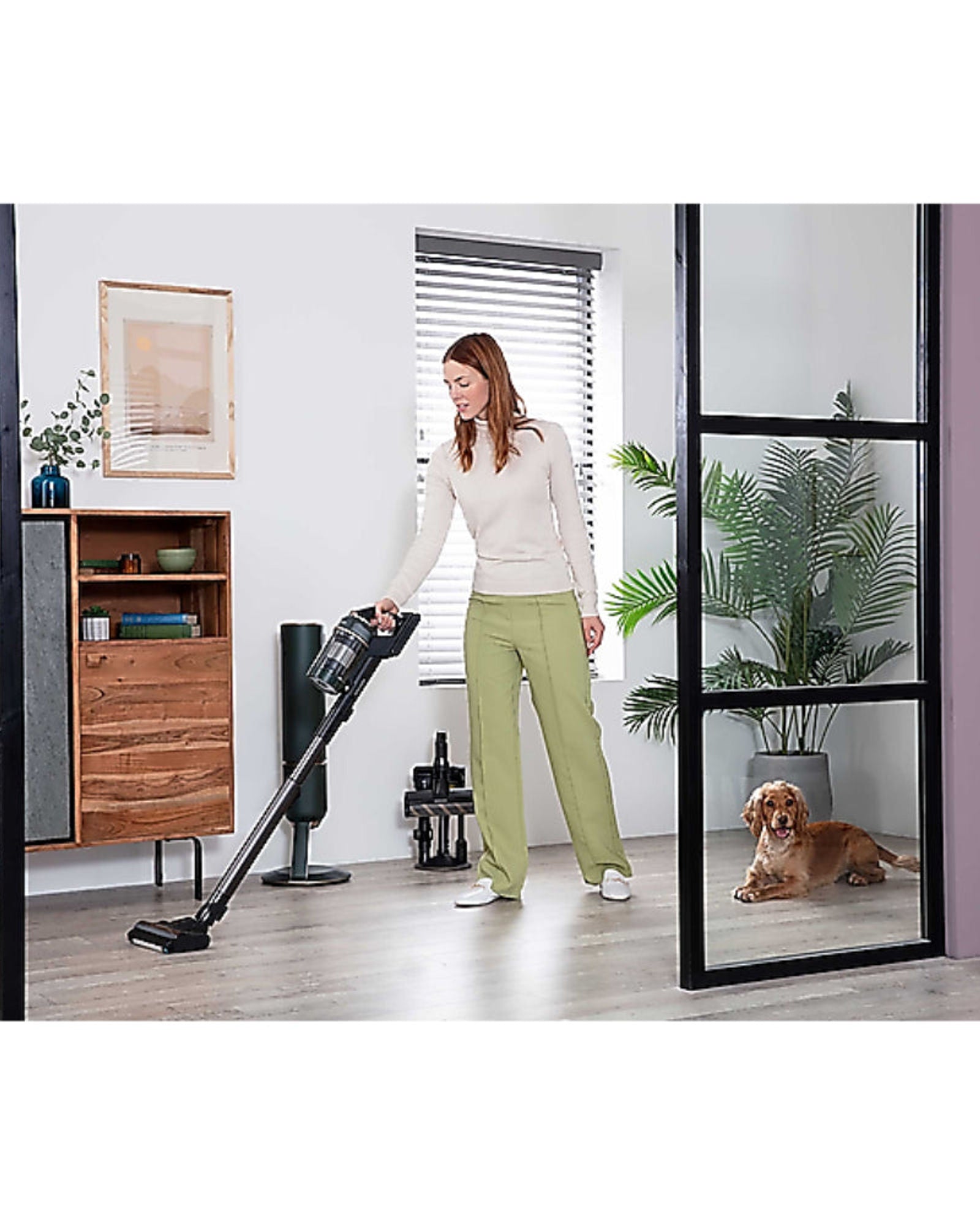 مكنسة كهربائية بتصميم عصا من سامسونج جيت ون