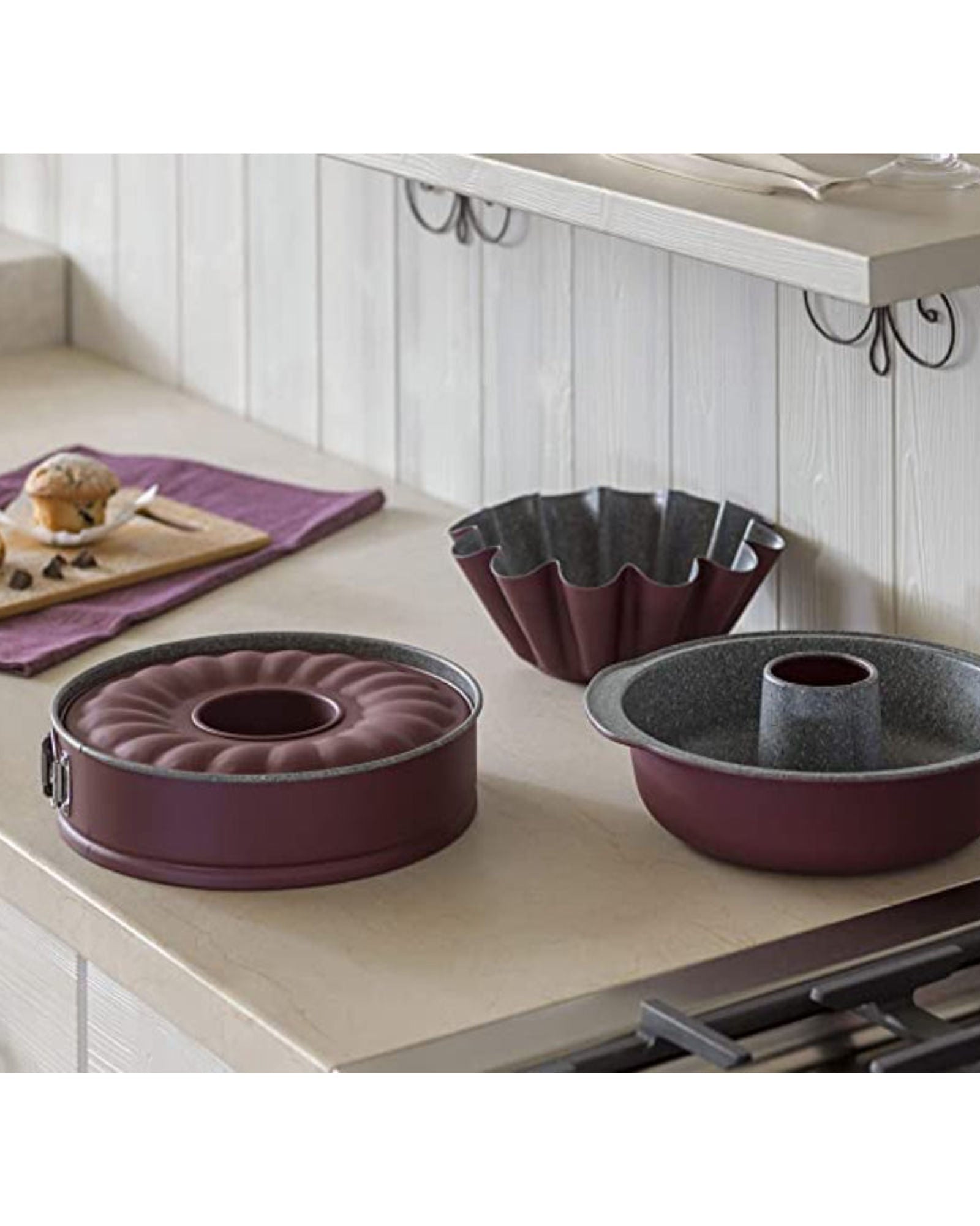 قالب توجنانا سب.فورم 2 قاع سم26 لون الكرز الحلو