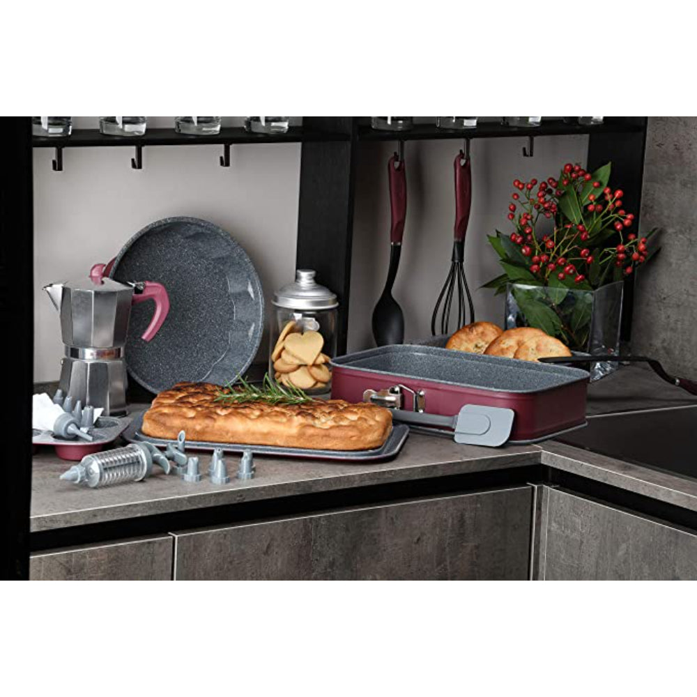 طبق تونانا مستطيل للخبز 39×27 مع صينية كرز حلو وكرز