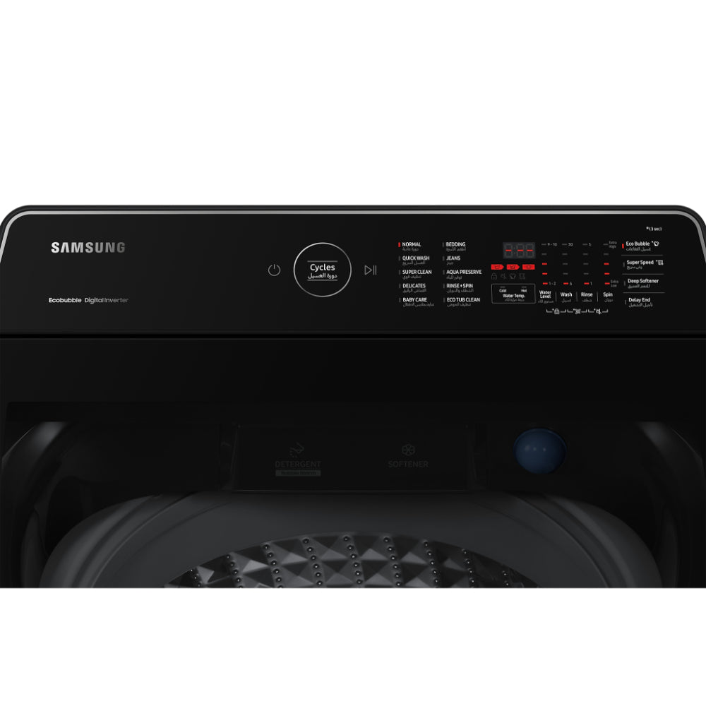 غسالة سامسونج ذات التحميل العلوي سعة 10 كجم