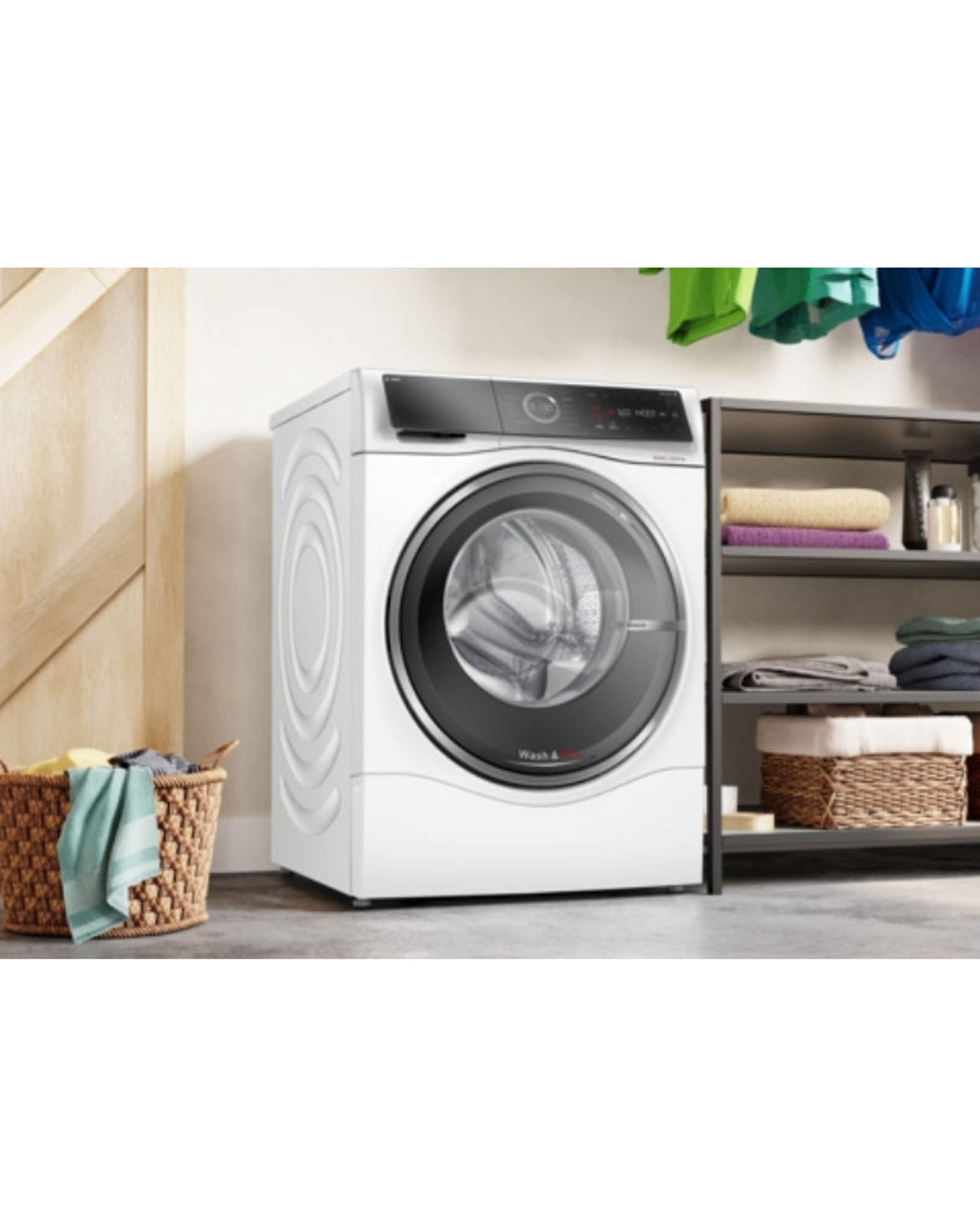 غسالة ومجفف بوش سلسلة 8 سعة 10/6 كجم