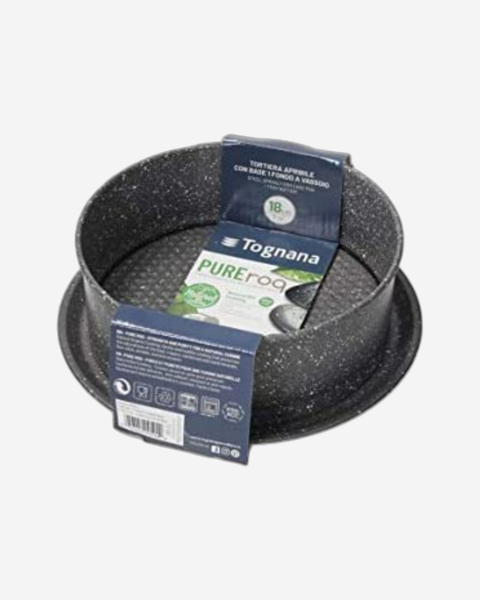 طاسة كيك توجنانا سبرينغ إف مع صينية 22 سم بيور روق بيور رق غرام أوباكو