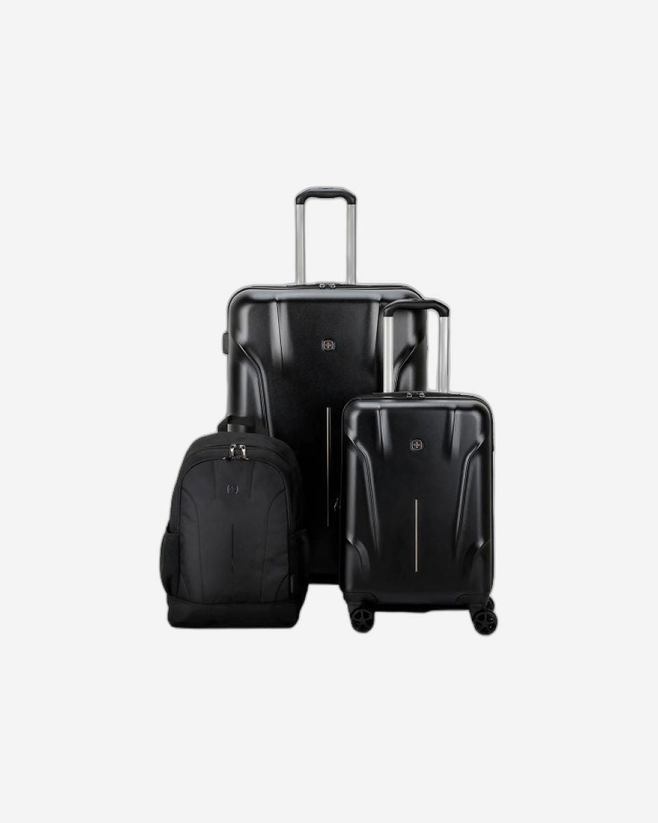 طقم وينجر رايون من قطعتين + حقيبة ظهر مجانية للكمبيوتر المحمول مقاس 16 بوصة