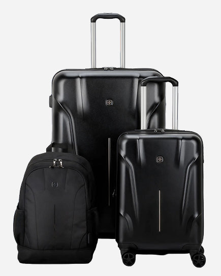 طقم وينجر رايون من قطعتين + حقيبة ظهر مجانية للكمبيوتر المحمول مقاس 16 بوصة